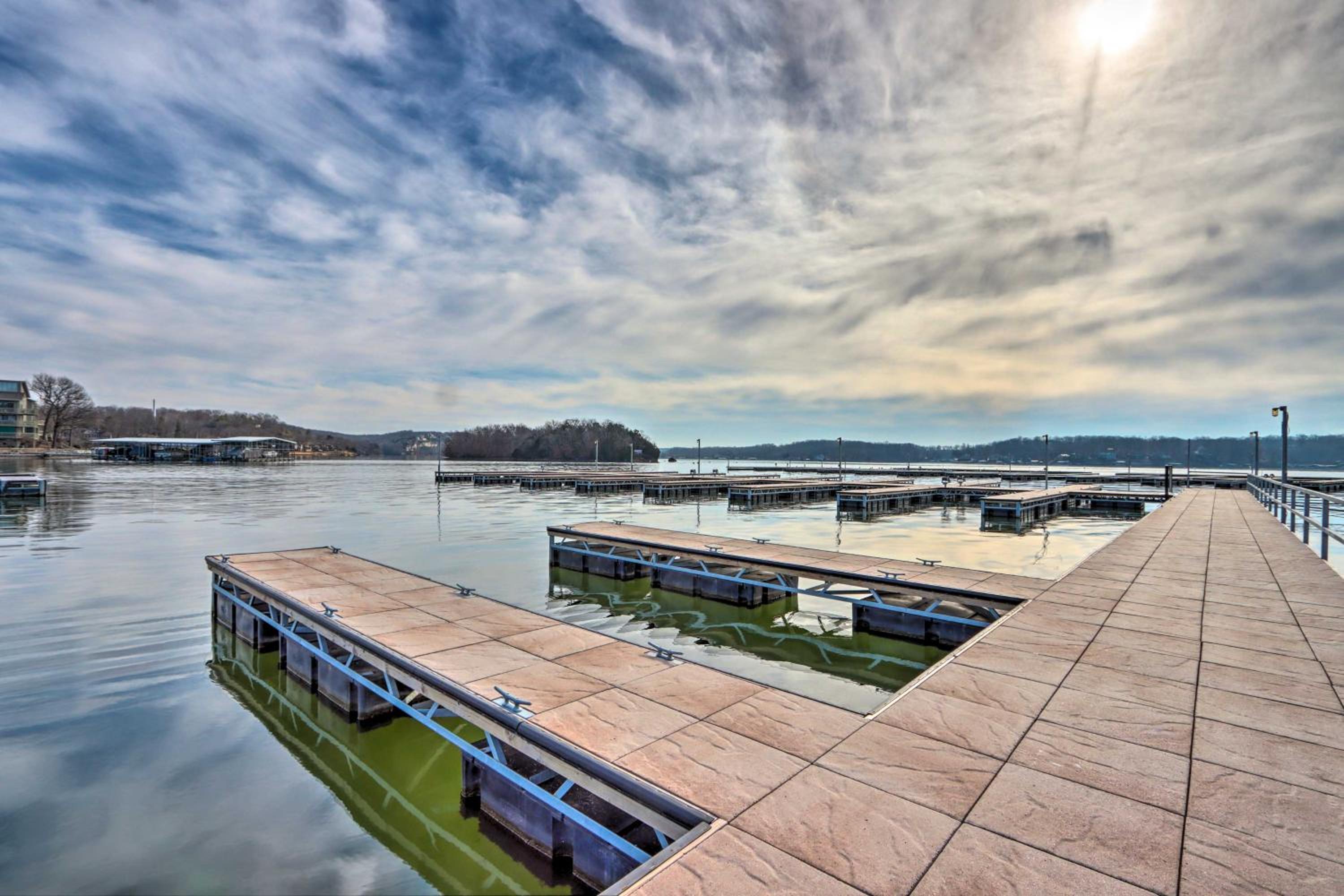 Lake Resort Access and On-Site Pool at Ozarks Home!