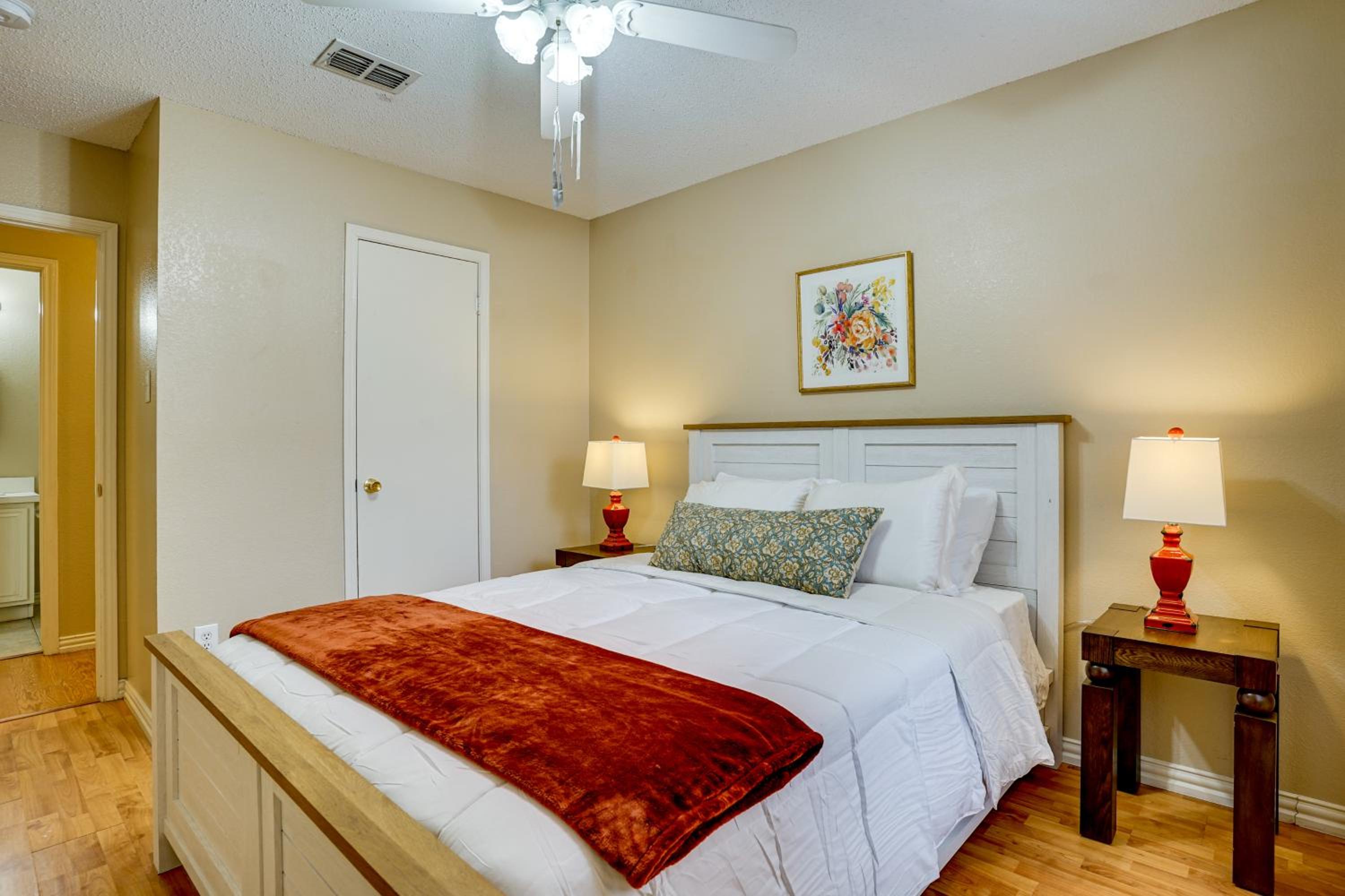 Family Getaway with Fenced Yard in Haltom City!