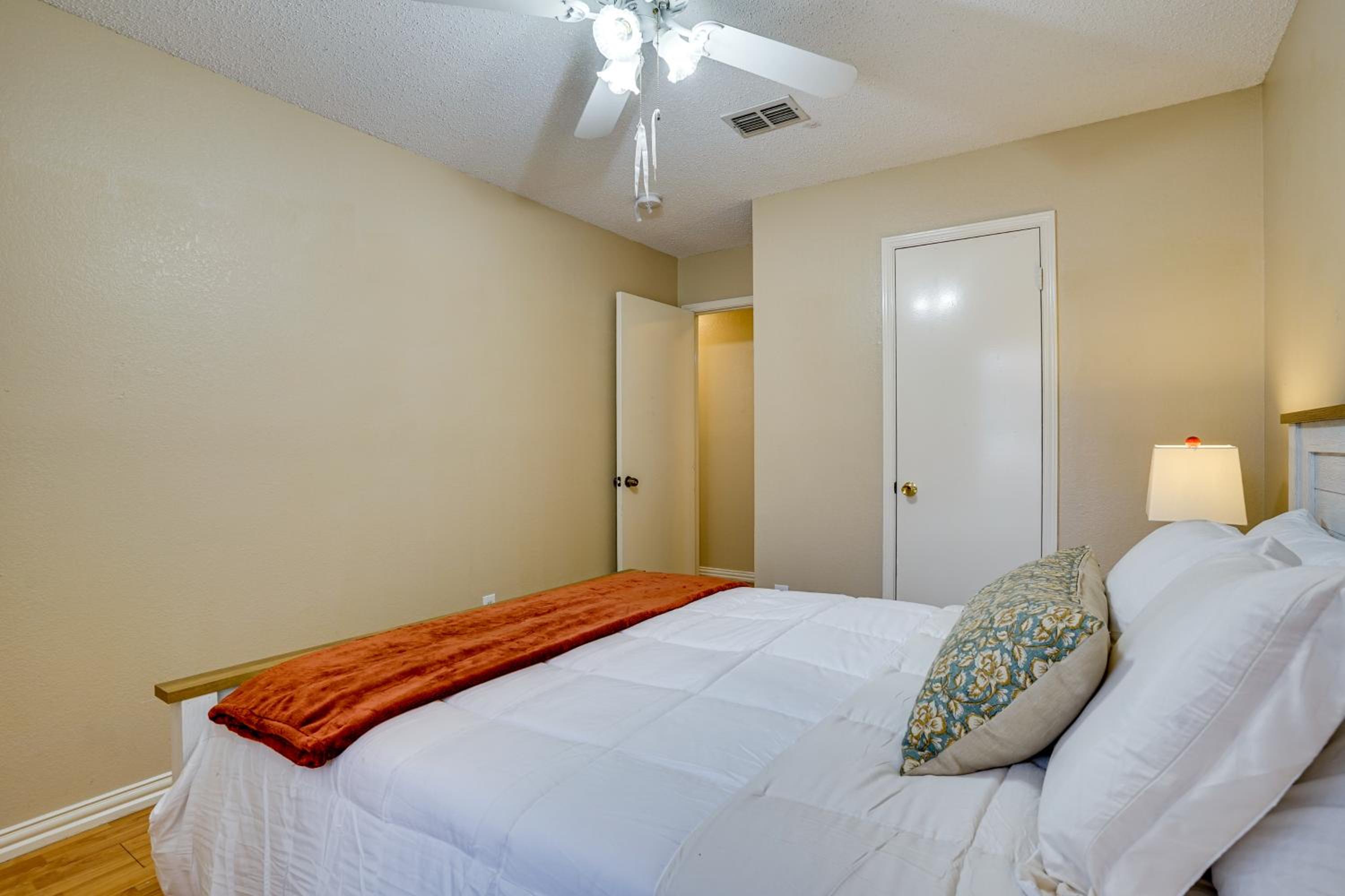 Family Getaway with Fenced Yard in Haltom City!