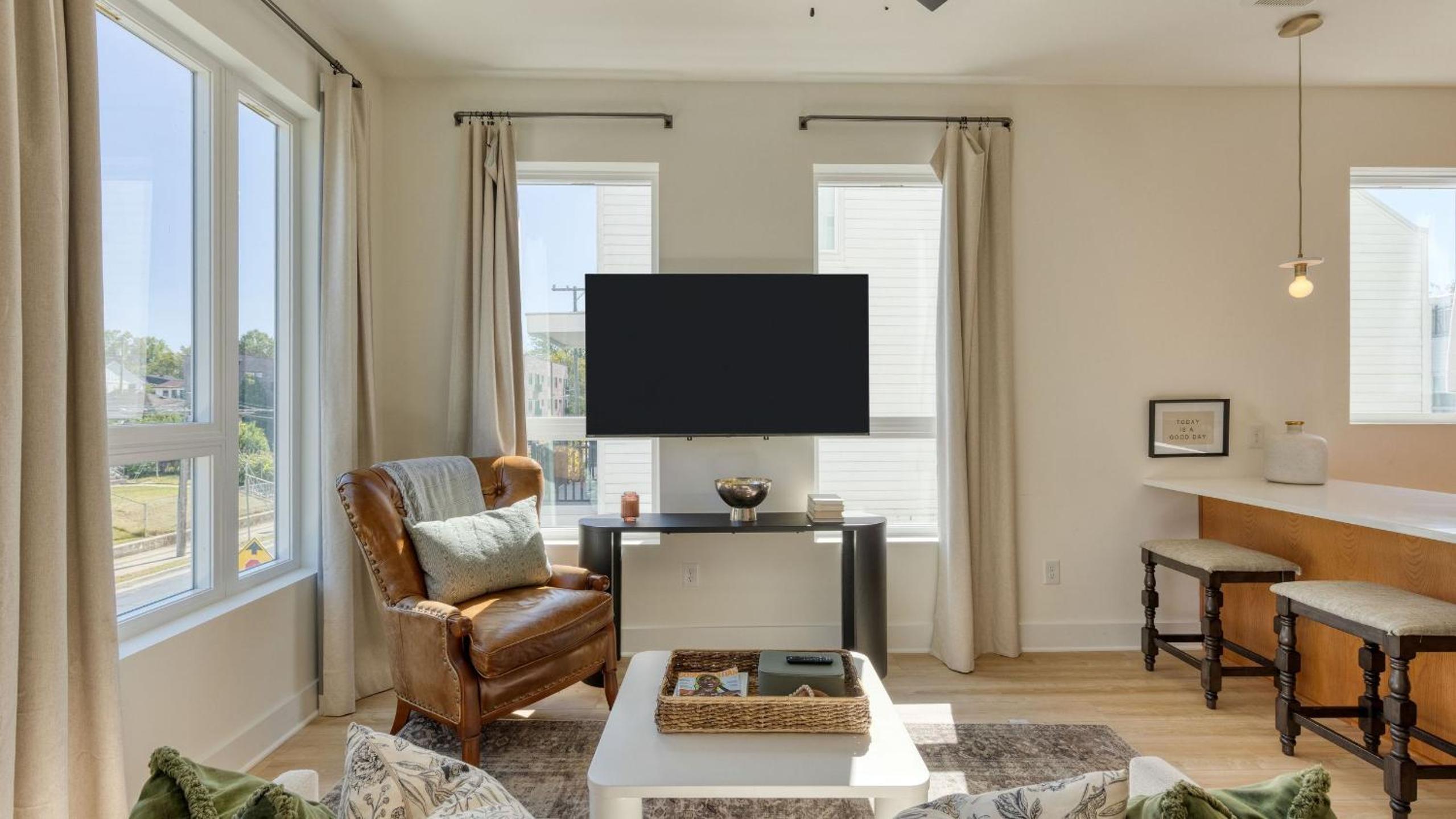 Modern Nashville Getaway Minutes from Downtown Five Points Hearth and Hideout by AvantStay