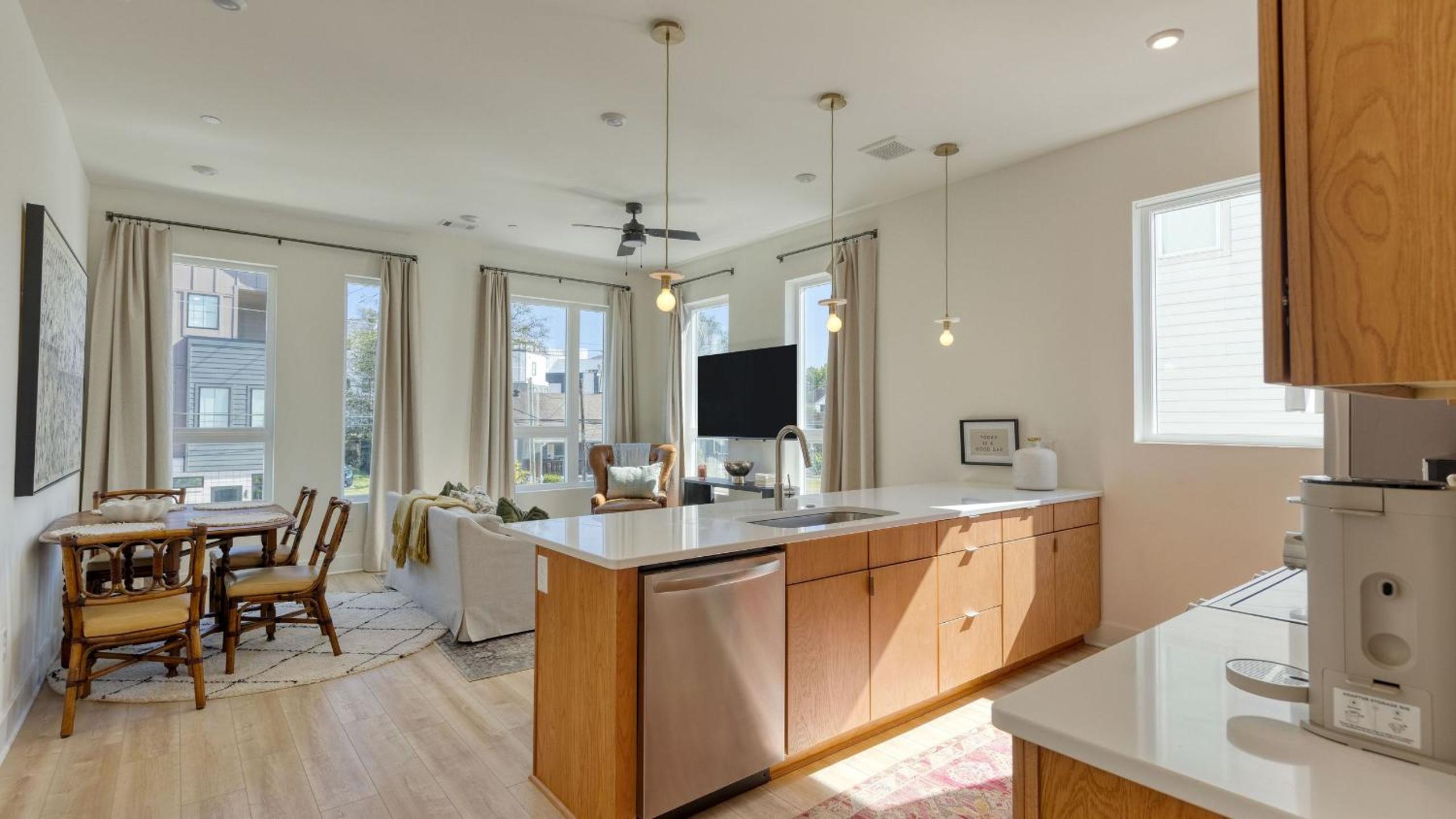 Modern Nashville Getaway Minutes from Downtown Five Points Hearth and Hideout by AvantStay
