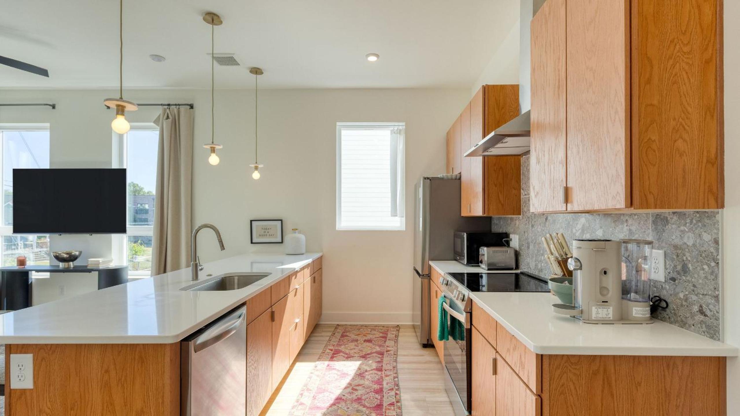 Modern Nashville Getaway Minutes from Downtown Five Points Hearth and Hideout by AvantStay
