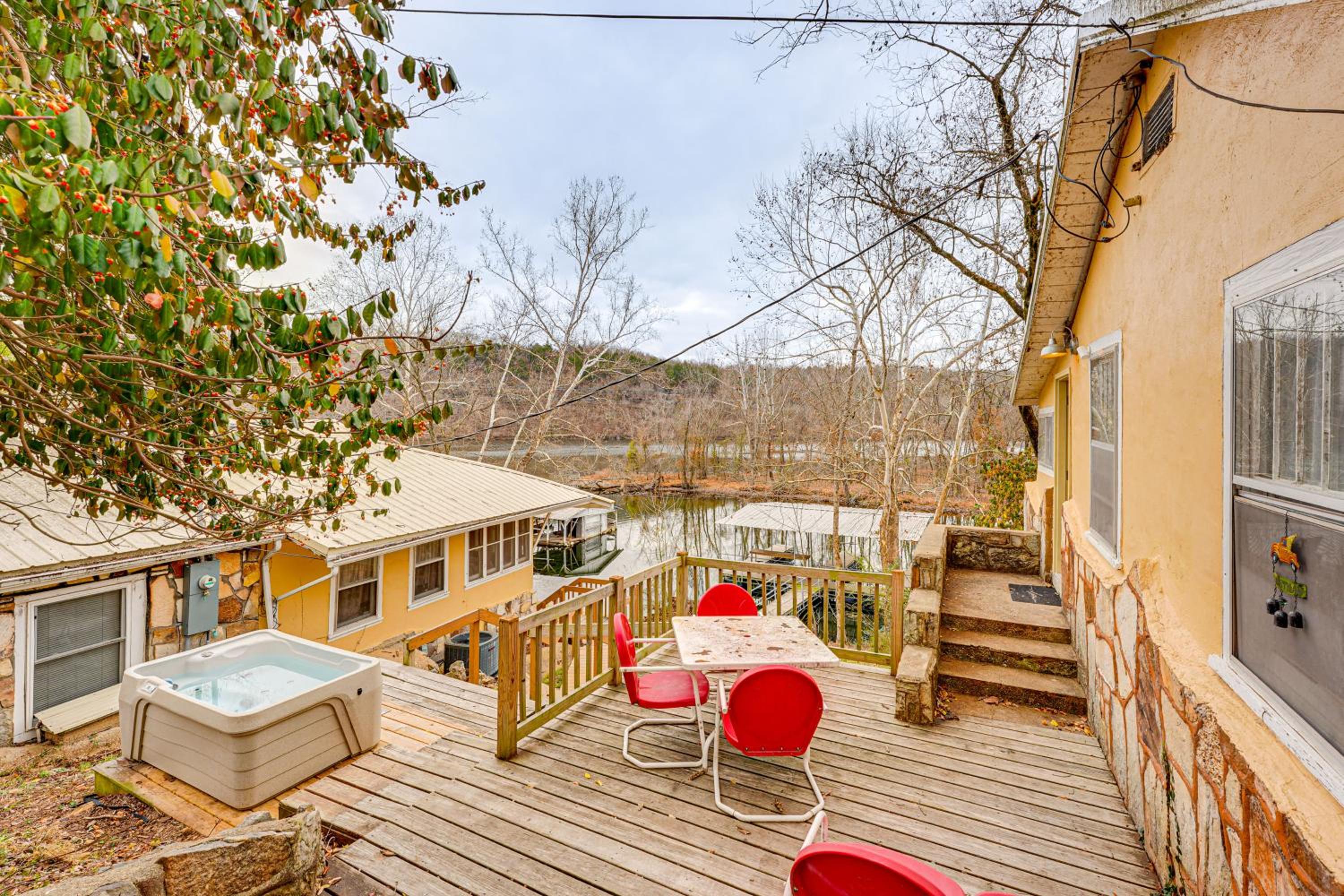 Rockaway Beach House with Attached Dock and Hot Tub!