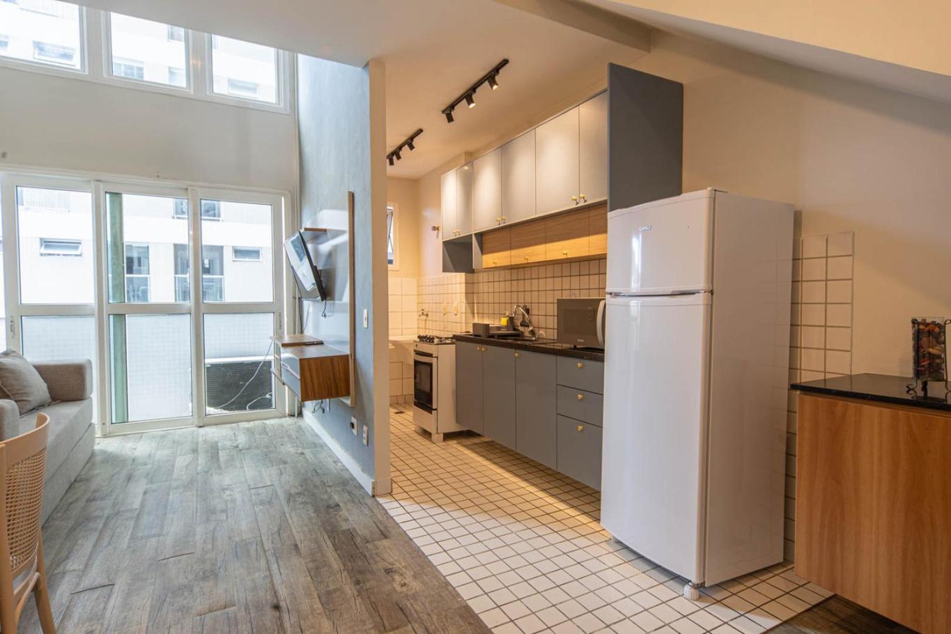 Loft com Piscina, Academia e Garagem no Gonzaga