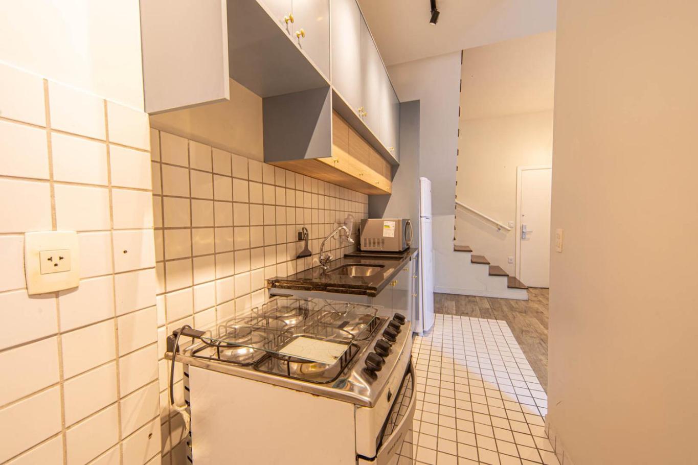 Loft com Piscina, Academia e Garagem no Gonzaga