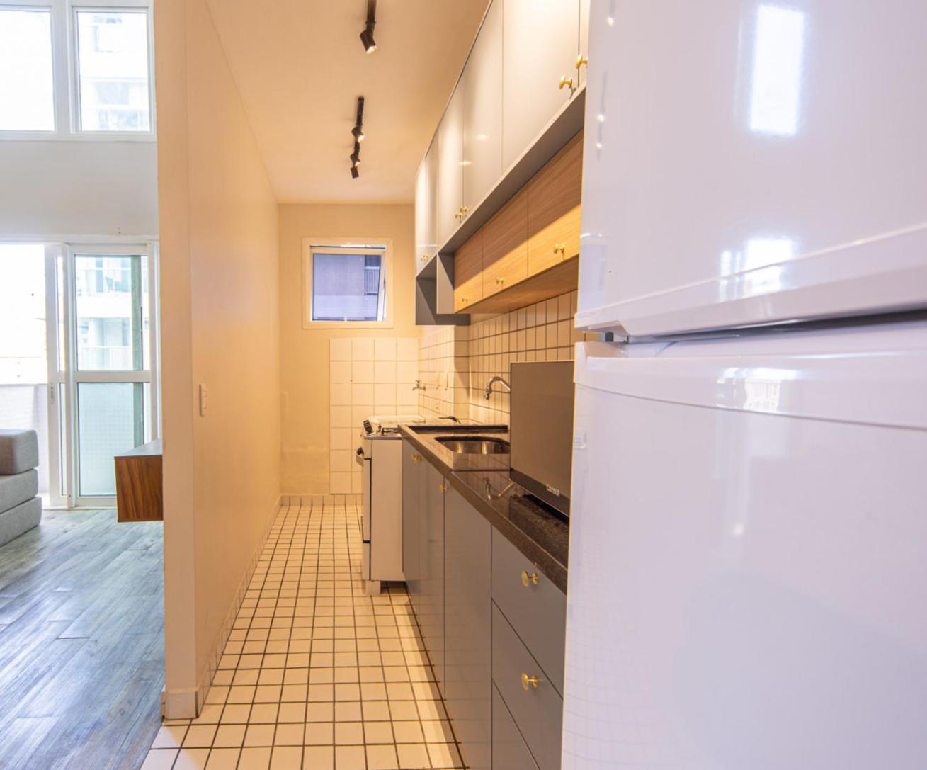 Loft com Piscina, Academia e Garagem no Gonzaga