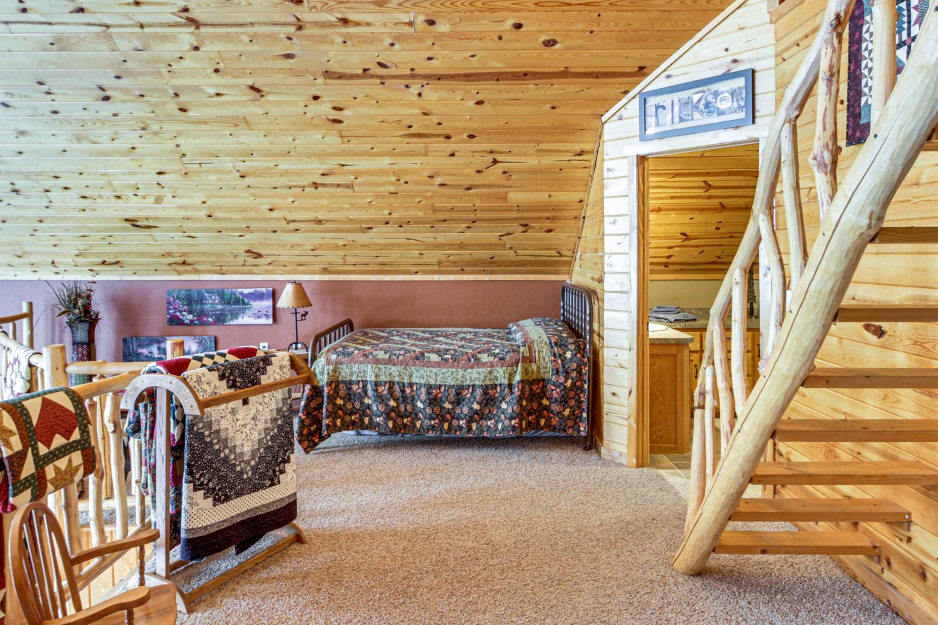 Families Welcome! Lakefront Gem with Dock in Aitkin