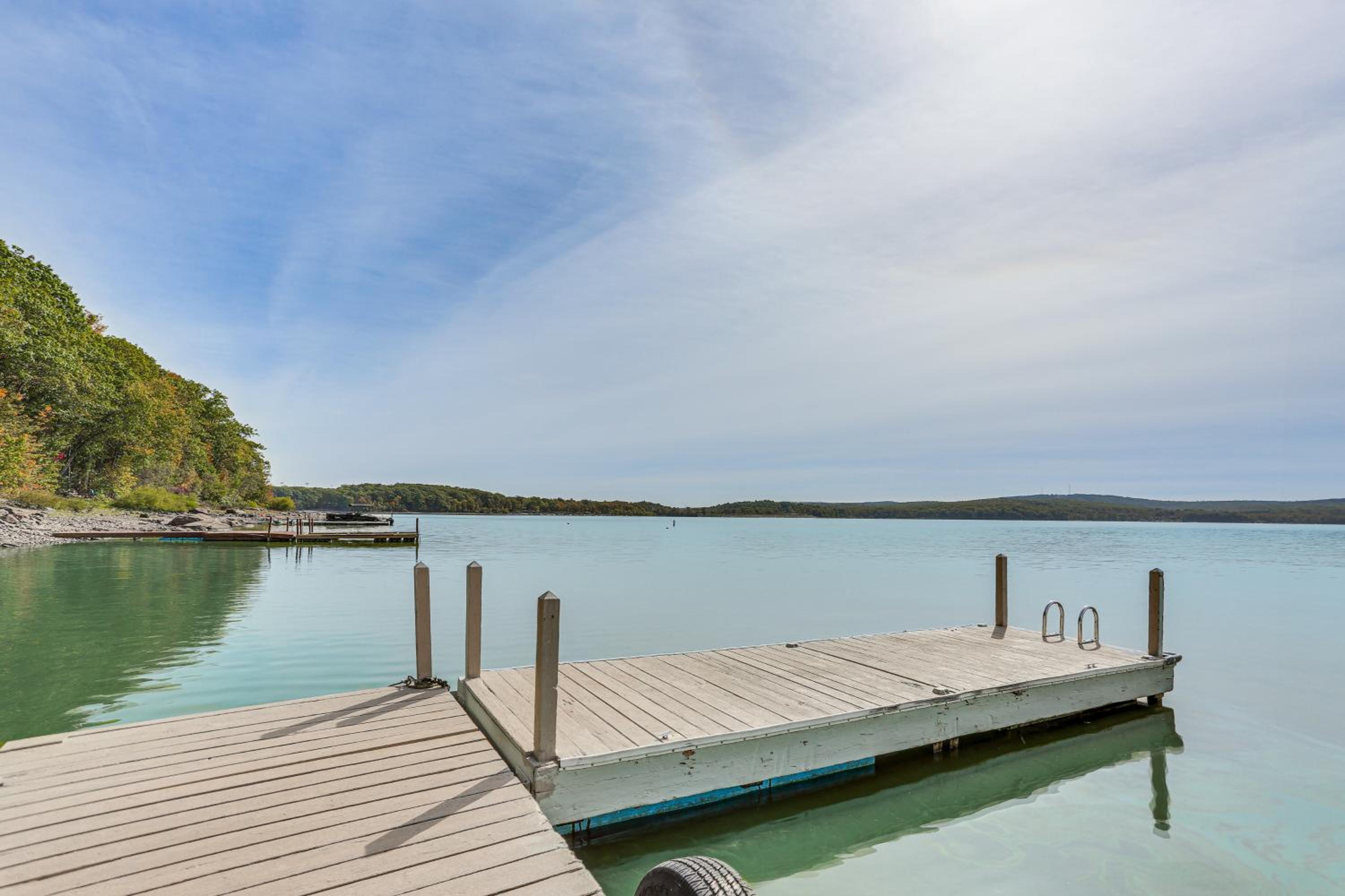 Huge Waterfront Home with Dock on Lake Wallenpaupack
