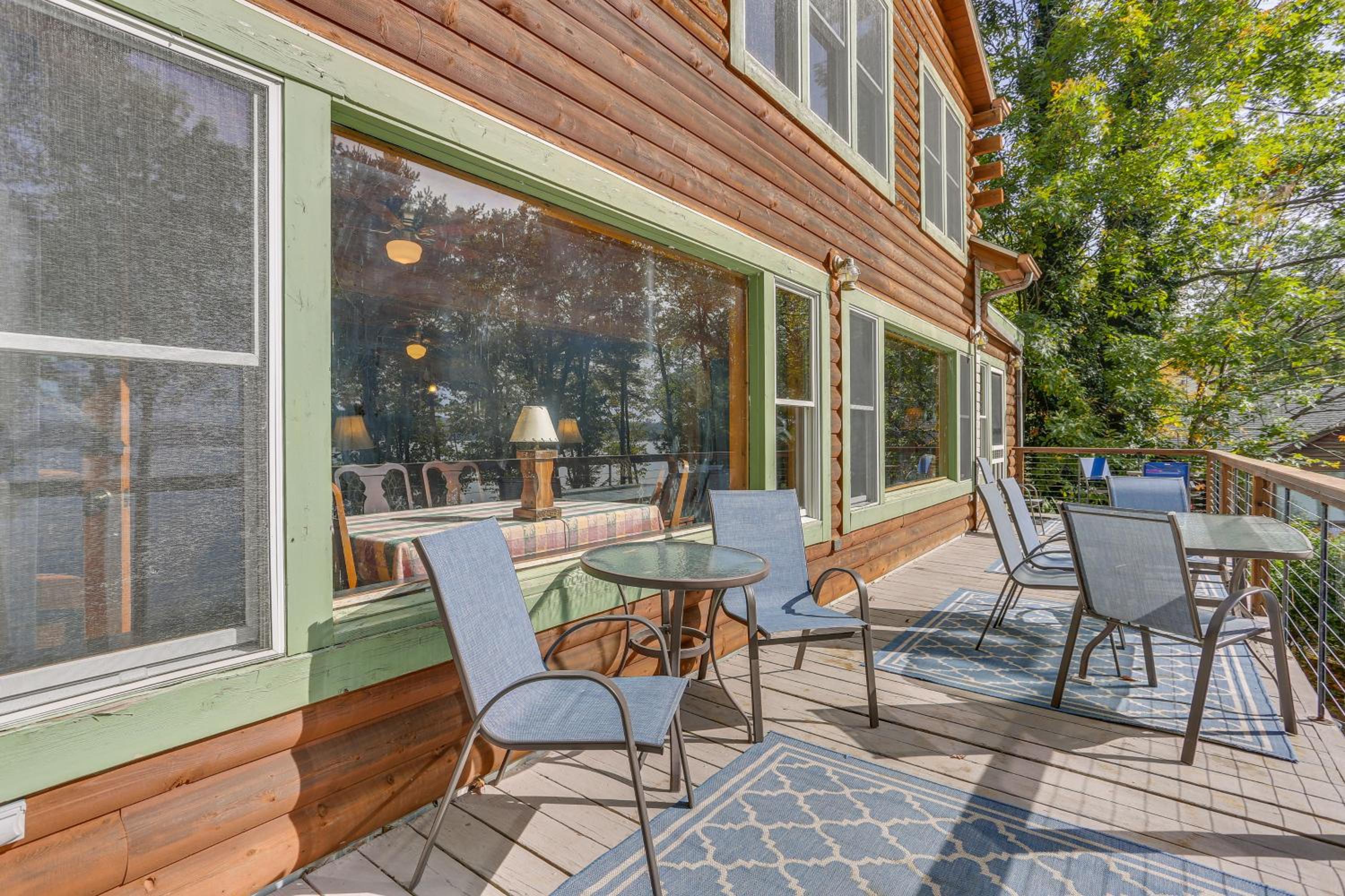 Huge Waterfront Home with Dock on Lake Wallenpaupack