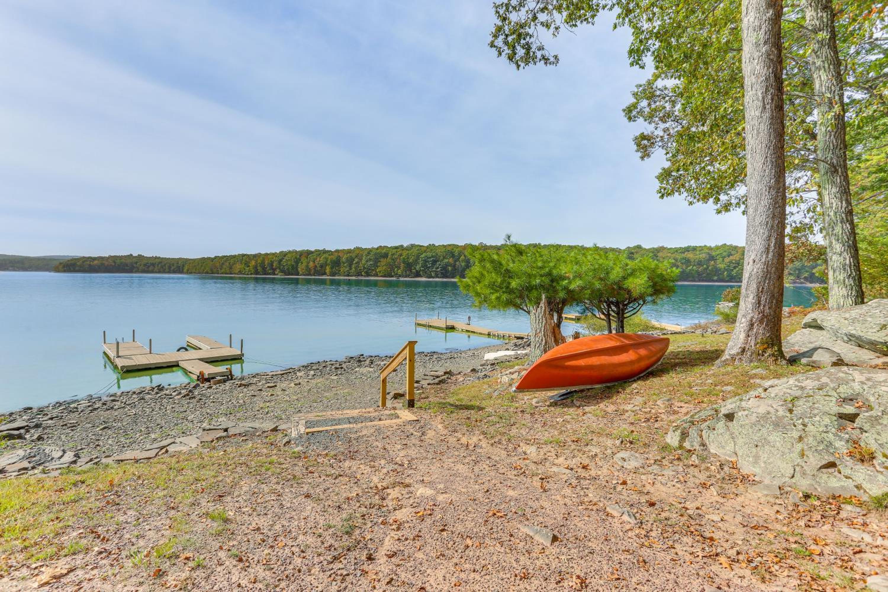 Huge Waterfront Home with Dock on Lake Wallenpaupack