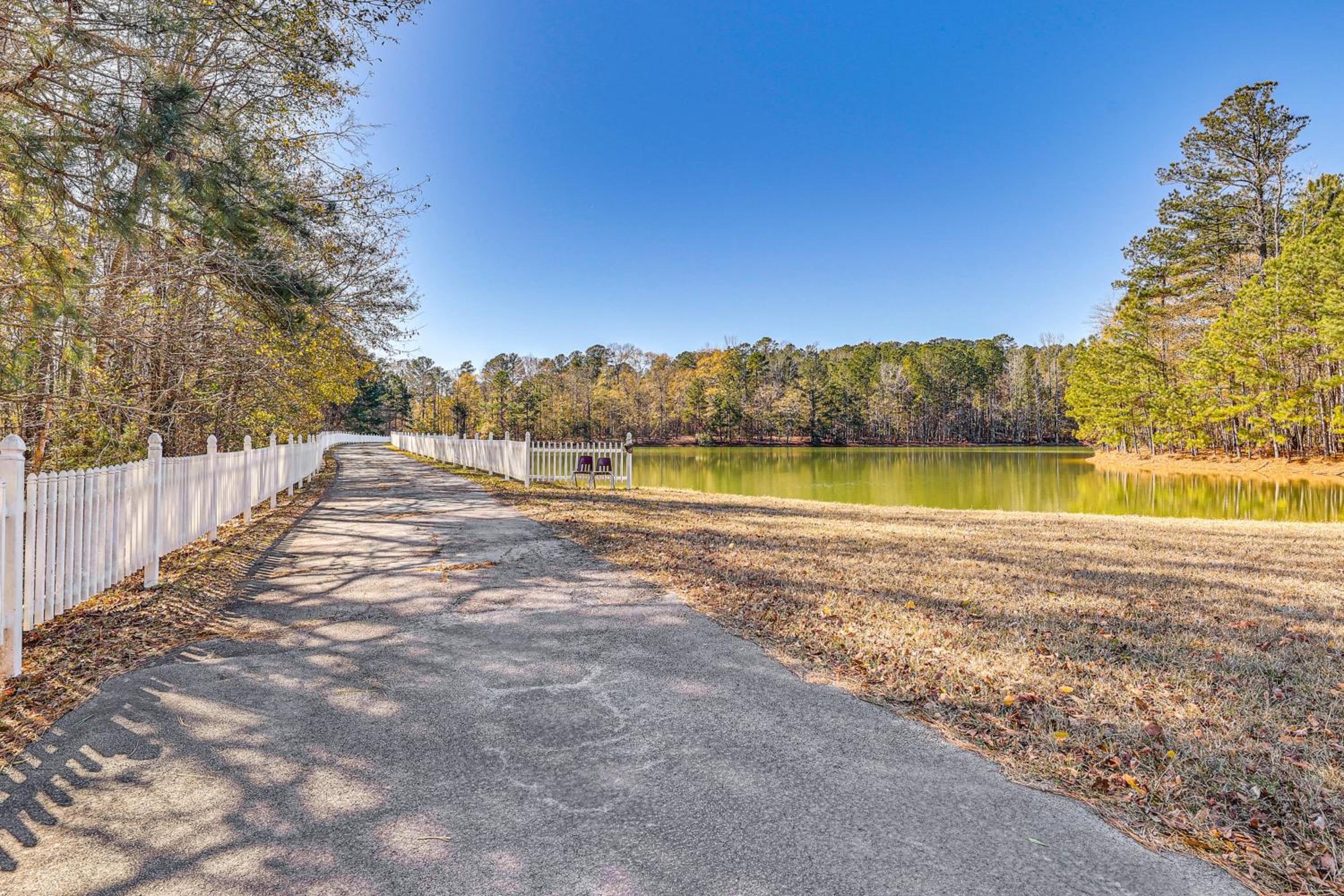 Fishing Pond On-Site! LaGrange Apt on 33 Acres