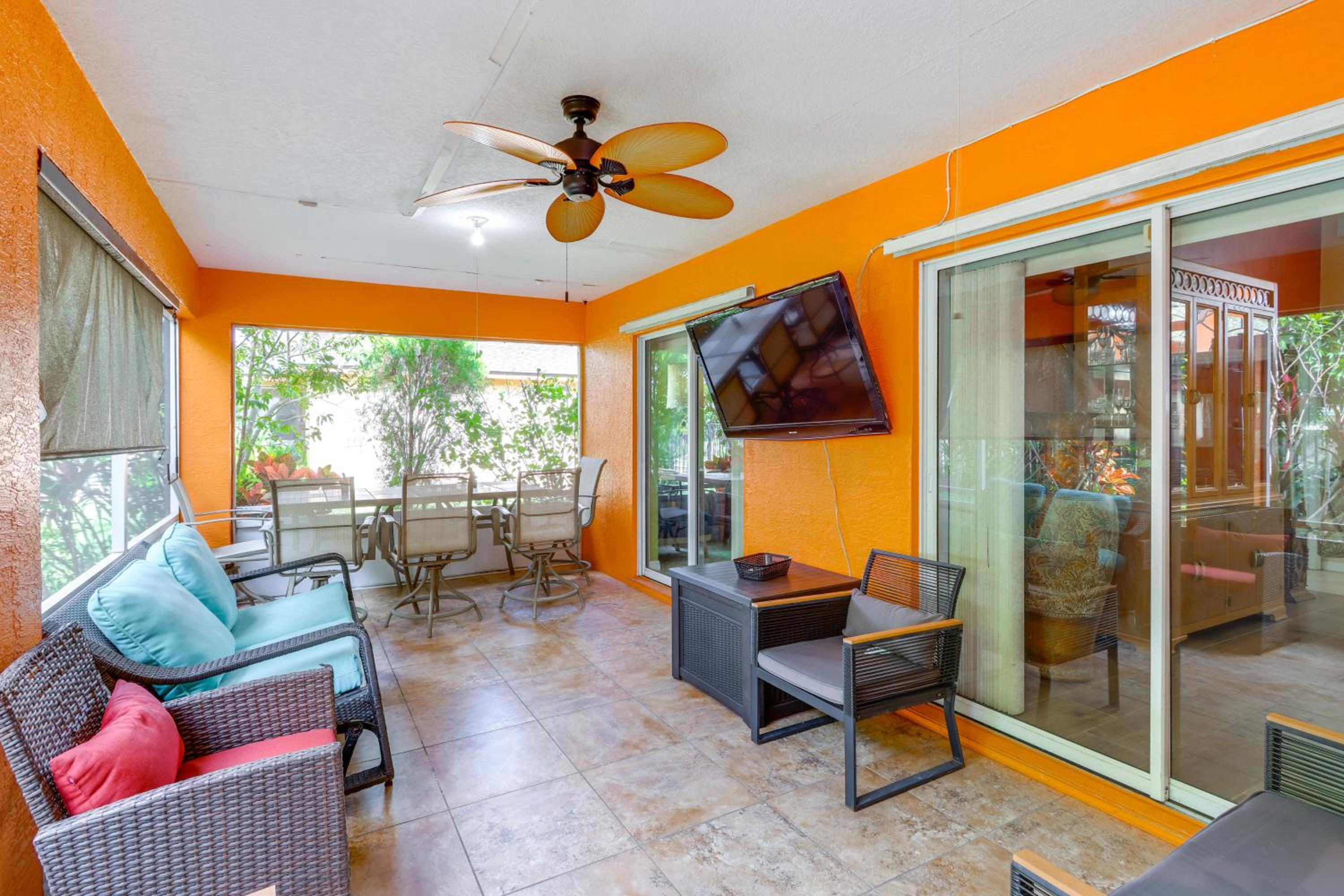 Private Backyard! Single-Level Port St Lucie Home