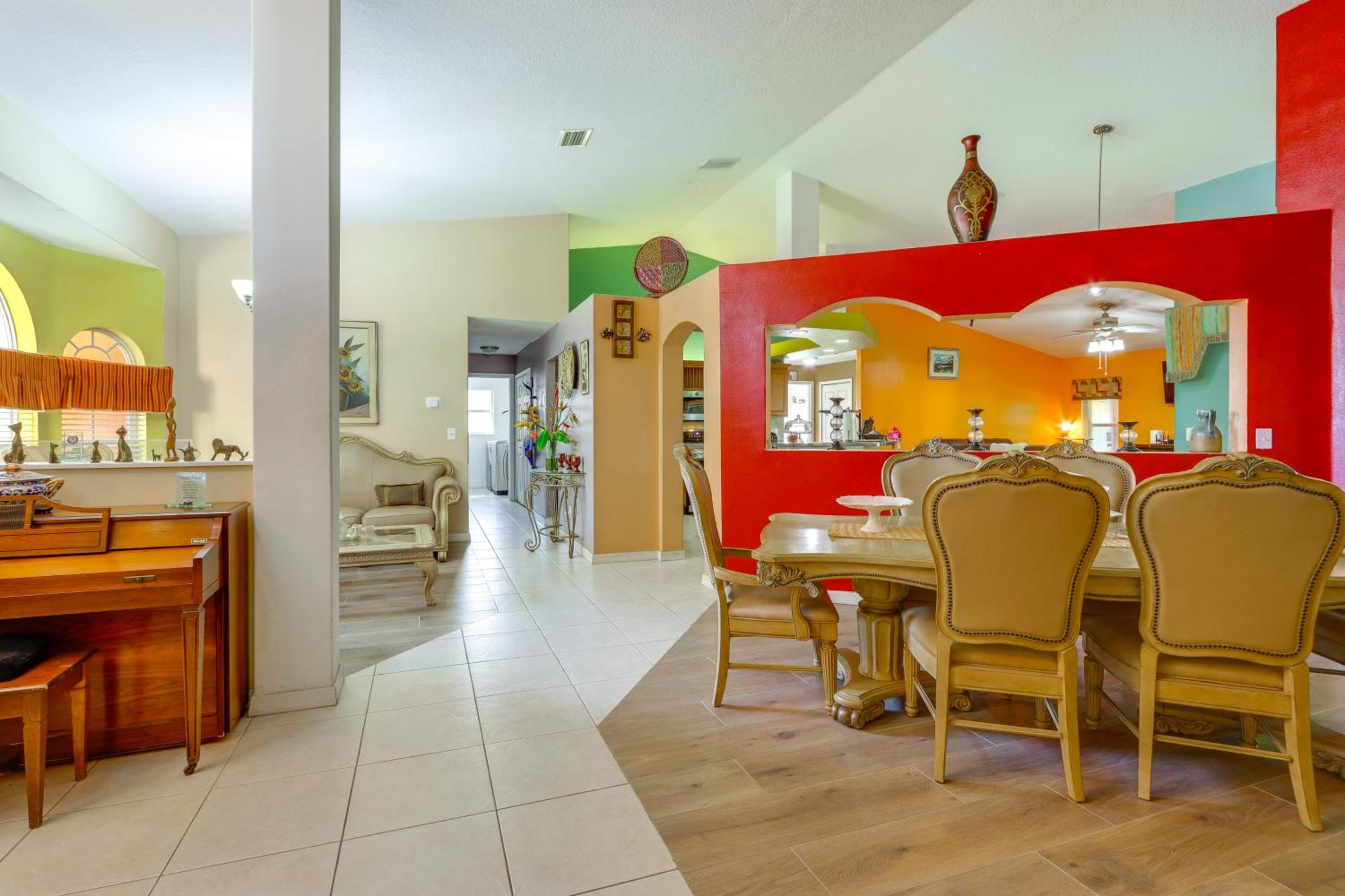 Private Backyard! Single-Level Port St Lucie Home