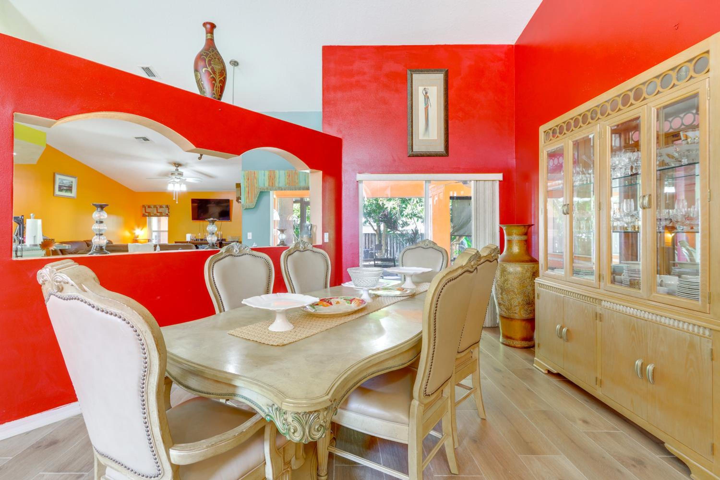 Private Backyard! Single-Level Port St Lucie Home