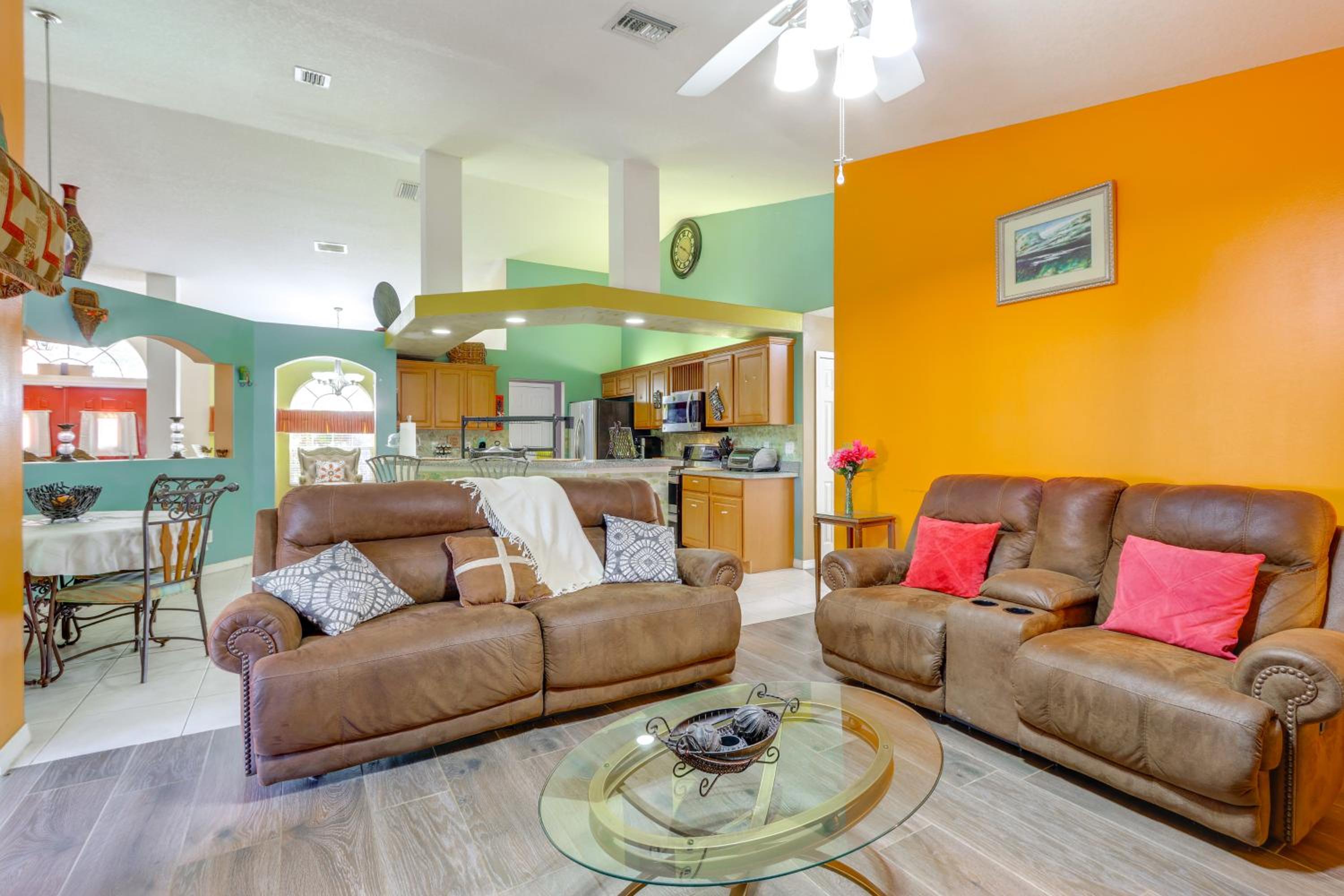 Private Backyard! Single-Level Port St Lucie Home