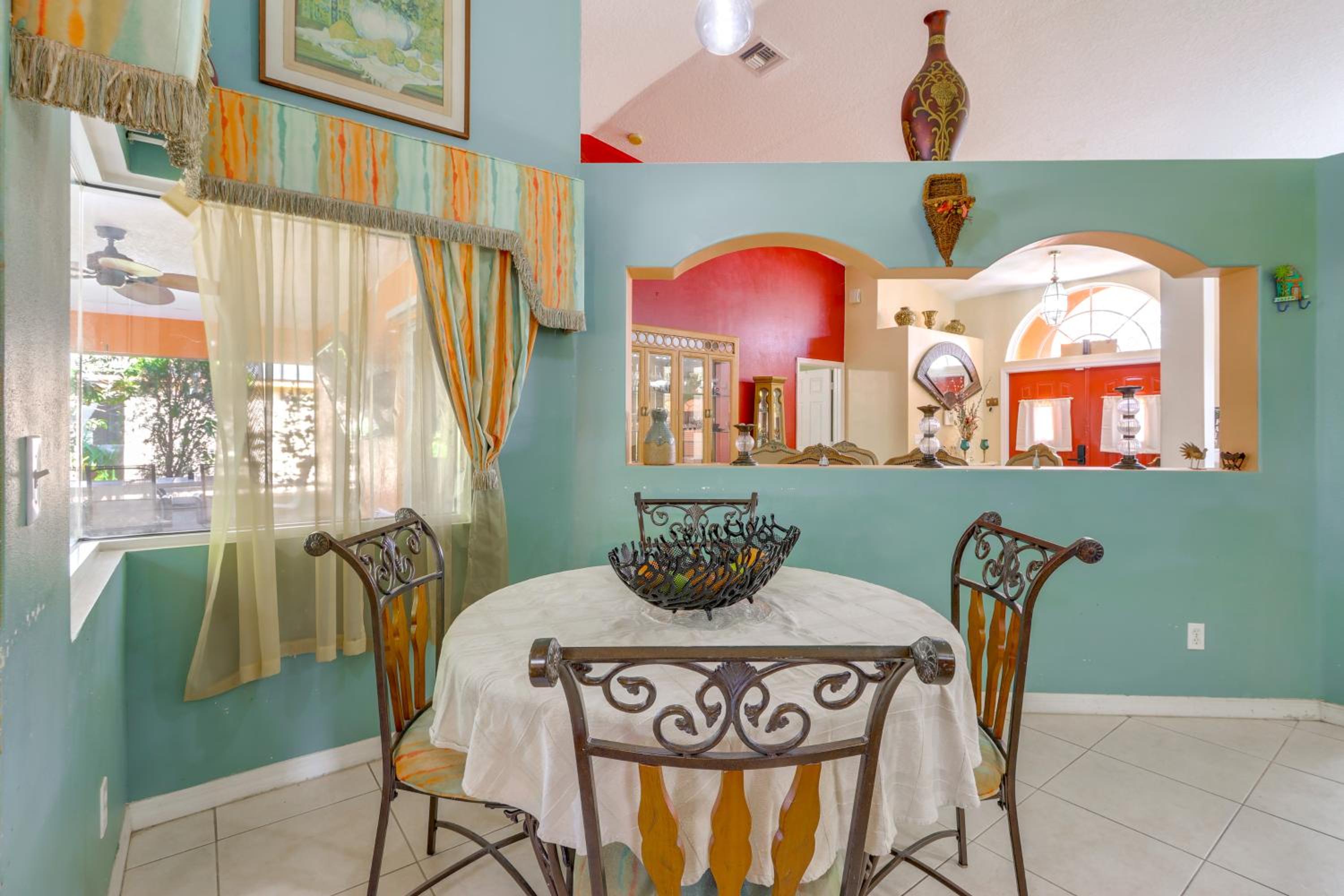 Private Backyard! Single-Level Port St Lucie Home