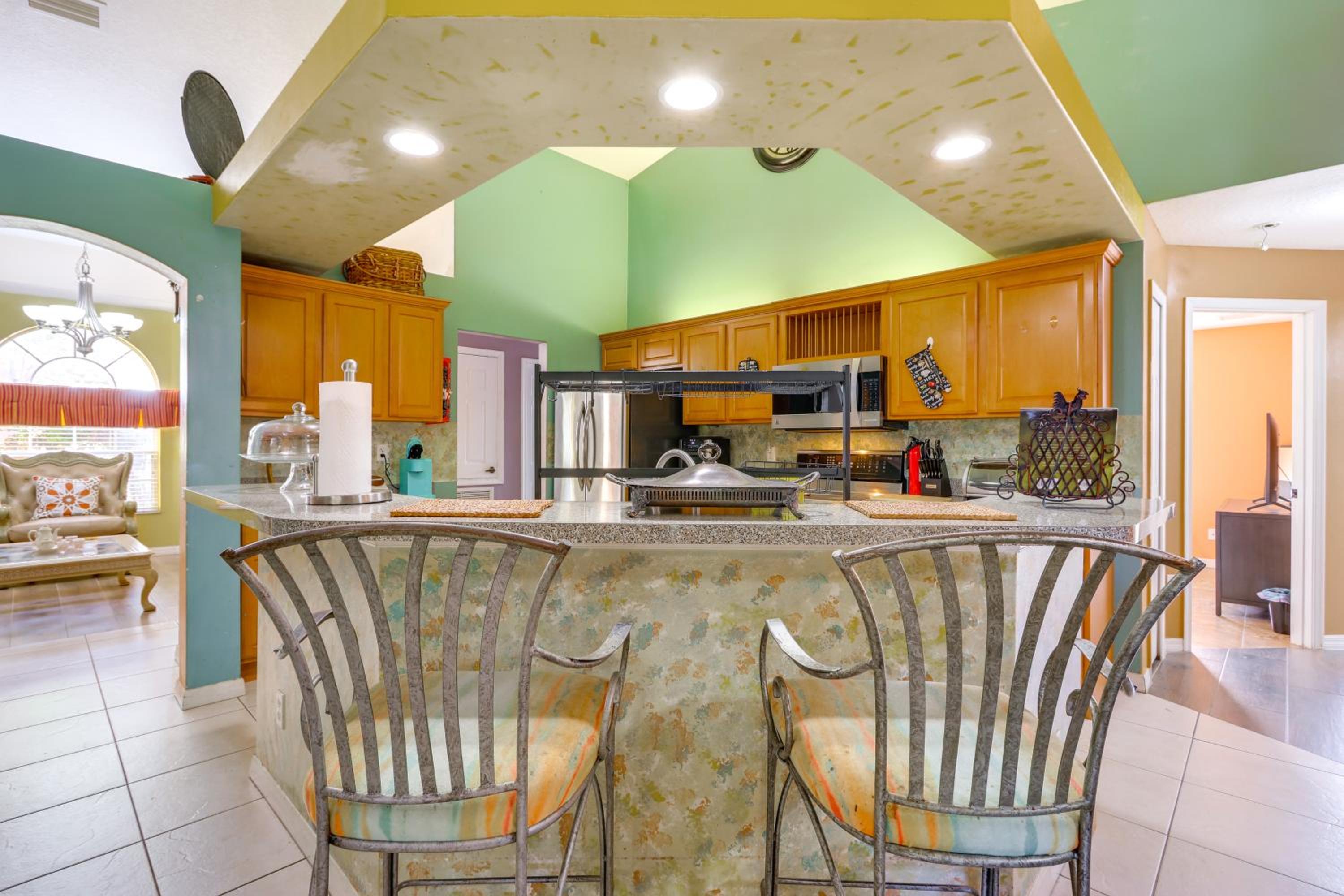 Private Backyard! Single-Level Port St Lucie Home
