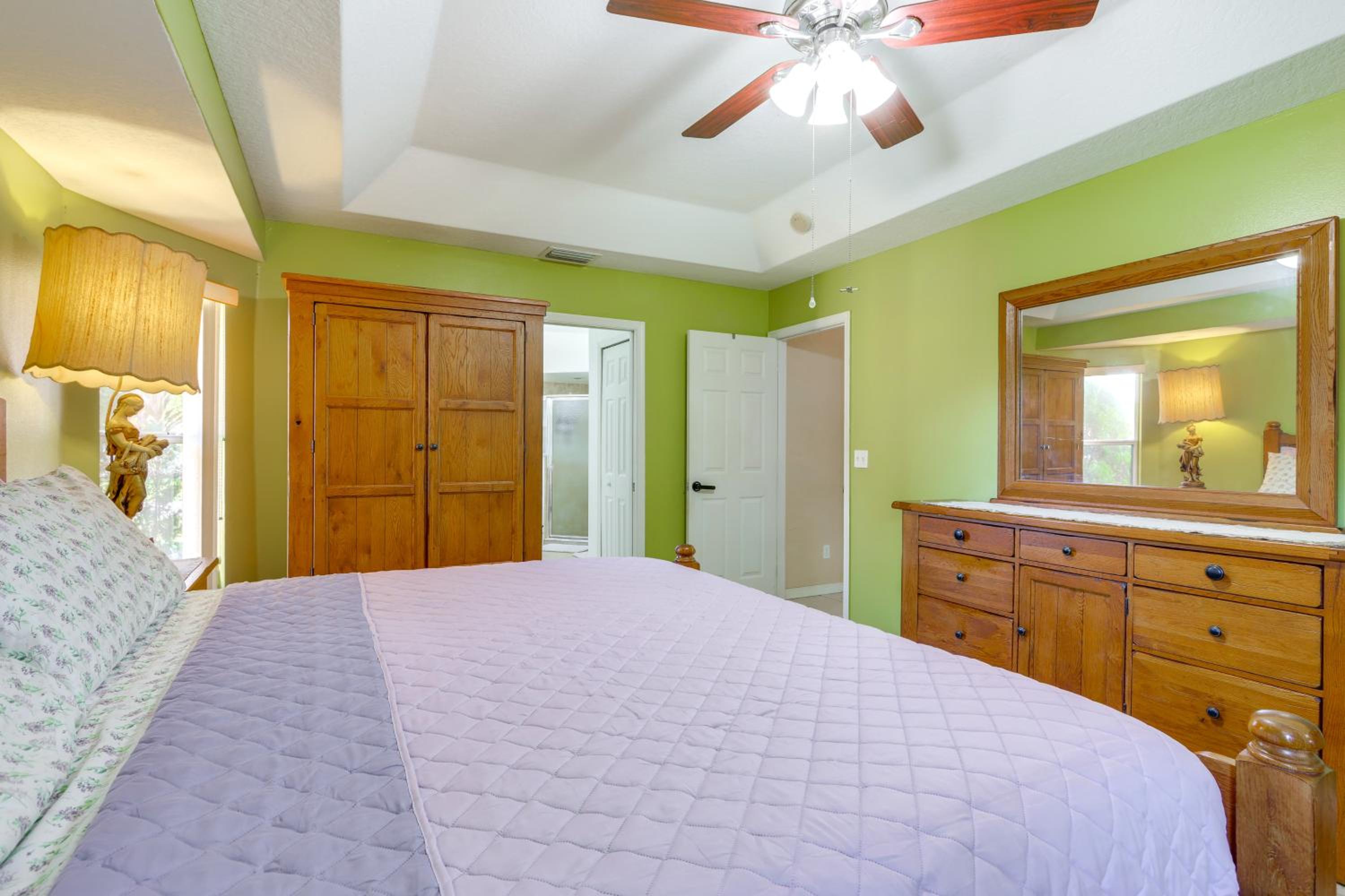 Private Backyard! Single-Level Port St Lucie Home