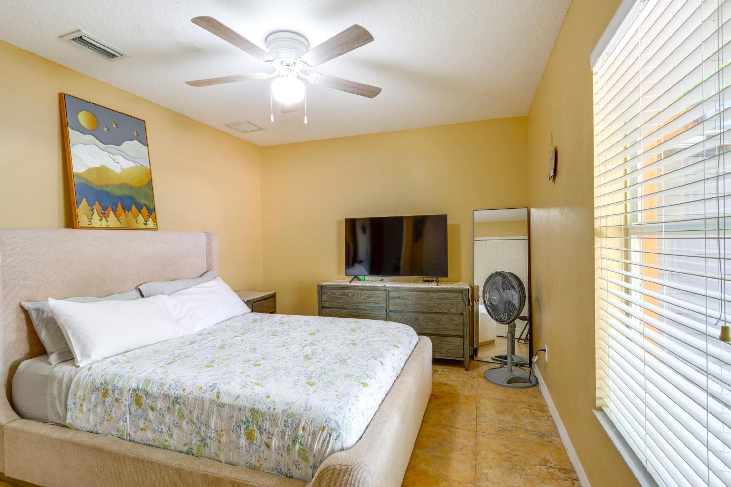 Private Backyard! Single-Level Port St Lucie Home