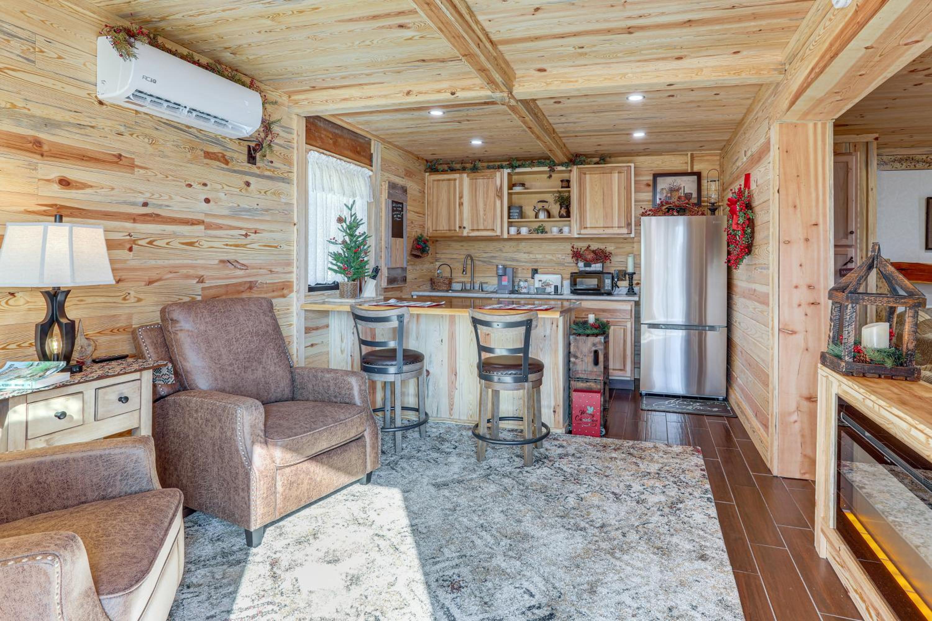 Walk to Current River Ozarks Adventure Home!