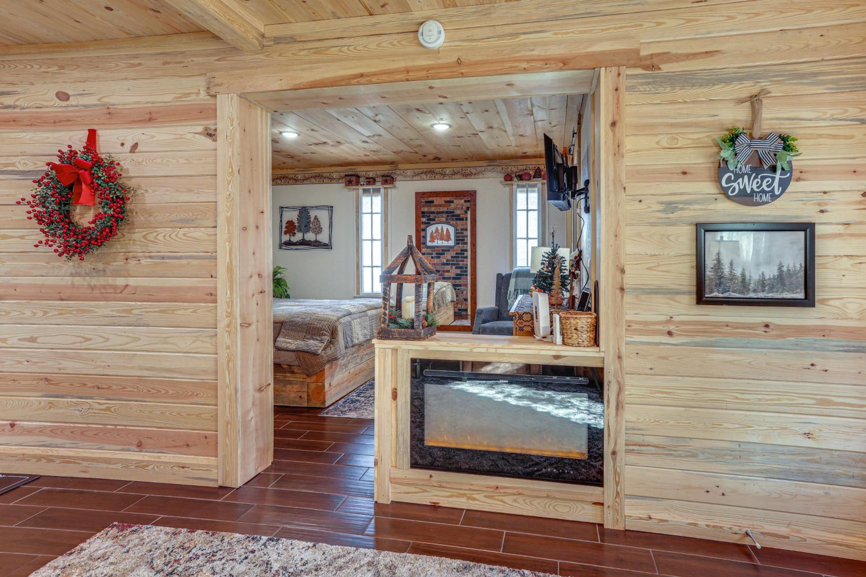 Walk to Current River Ozarks Adventure Home!