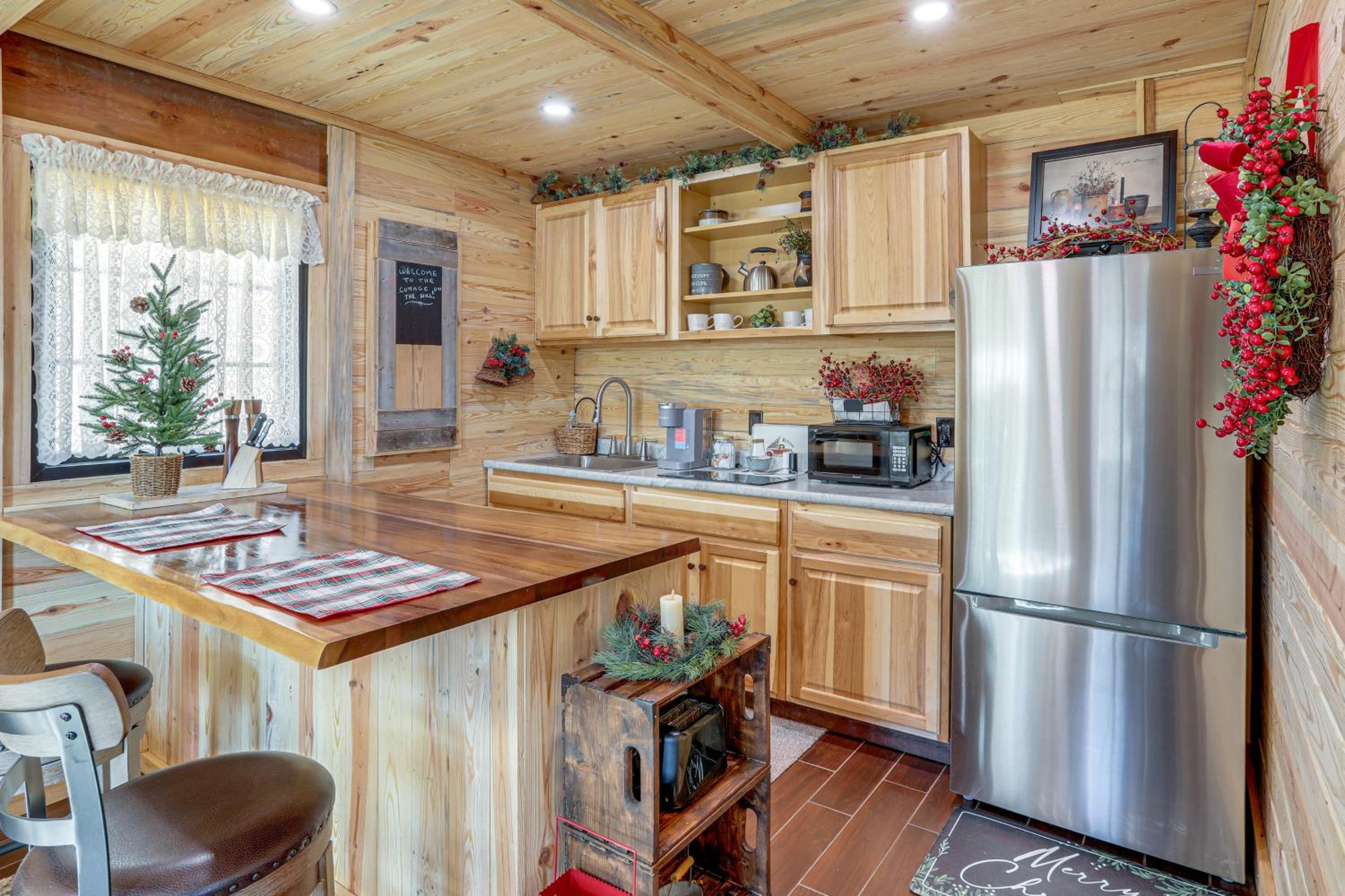 Walk to Current River Ozarks Adventure Home!
