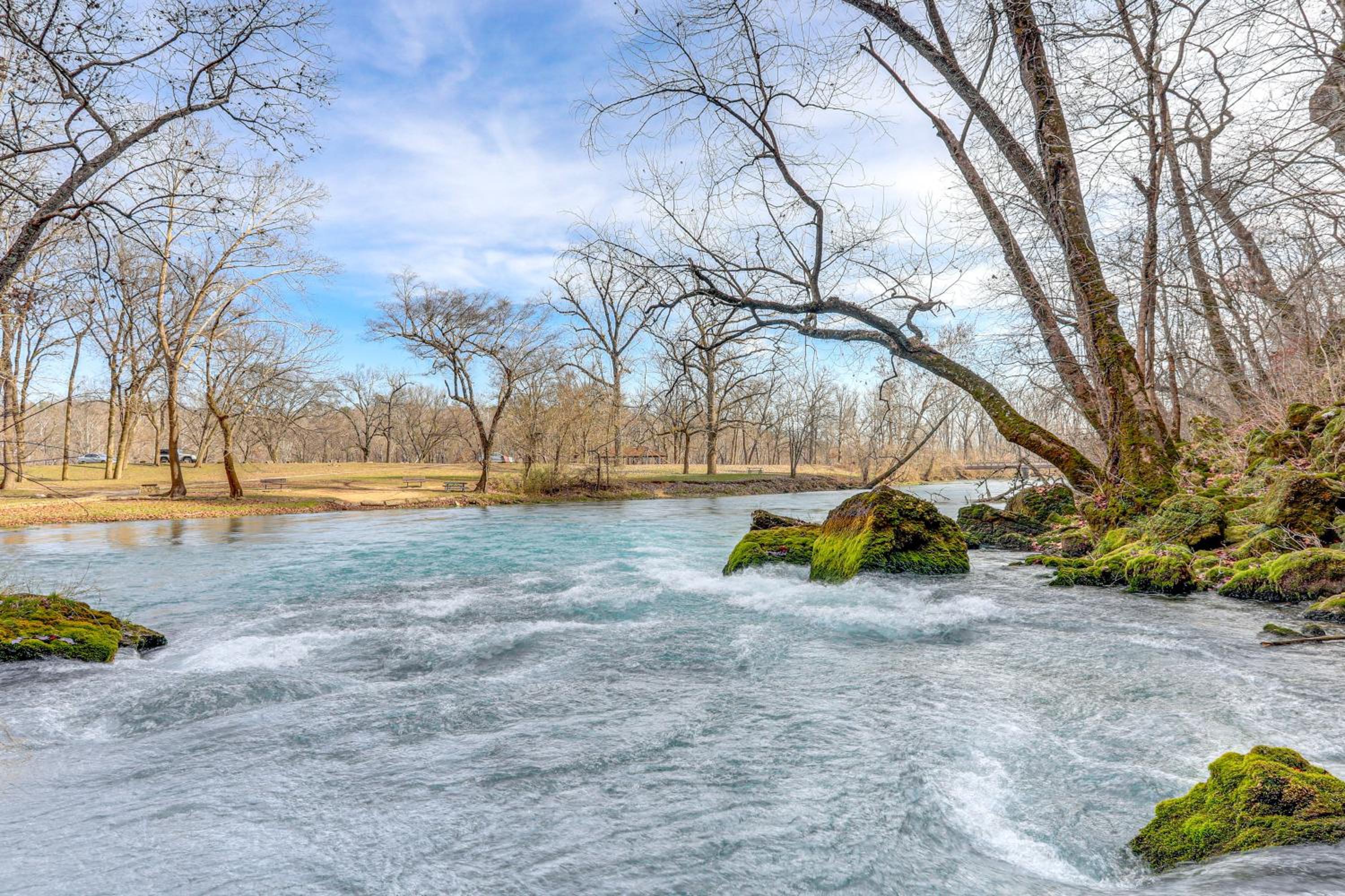 Walk to Current River Ozarks Adventure Home!