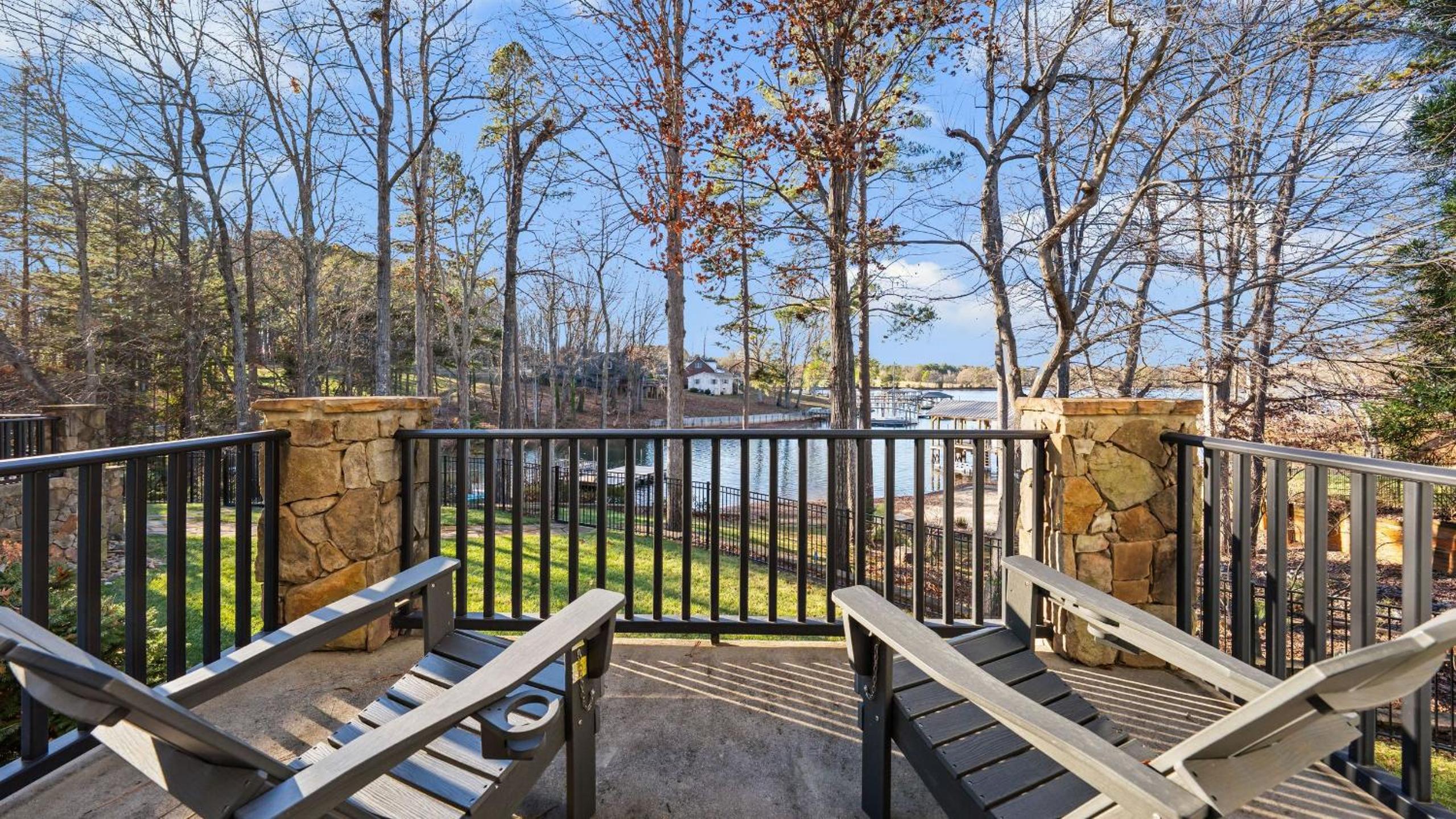 Spacious Lake Norman Home w Tennis Court Firepit Deck Lion Manor by AvantStay