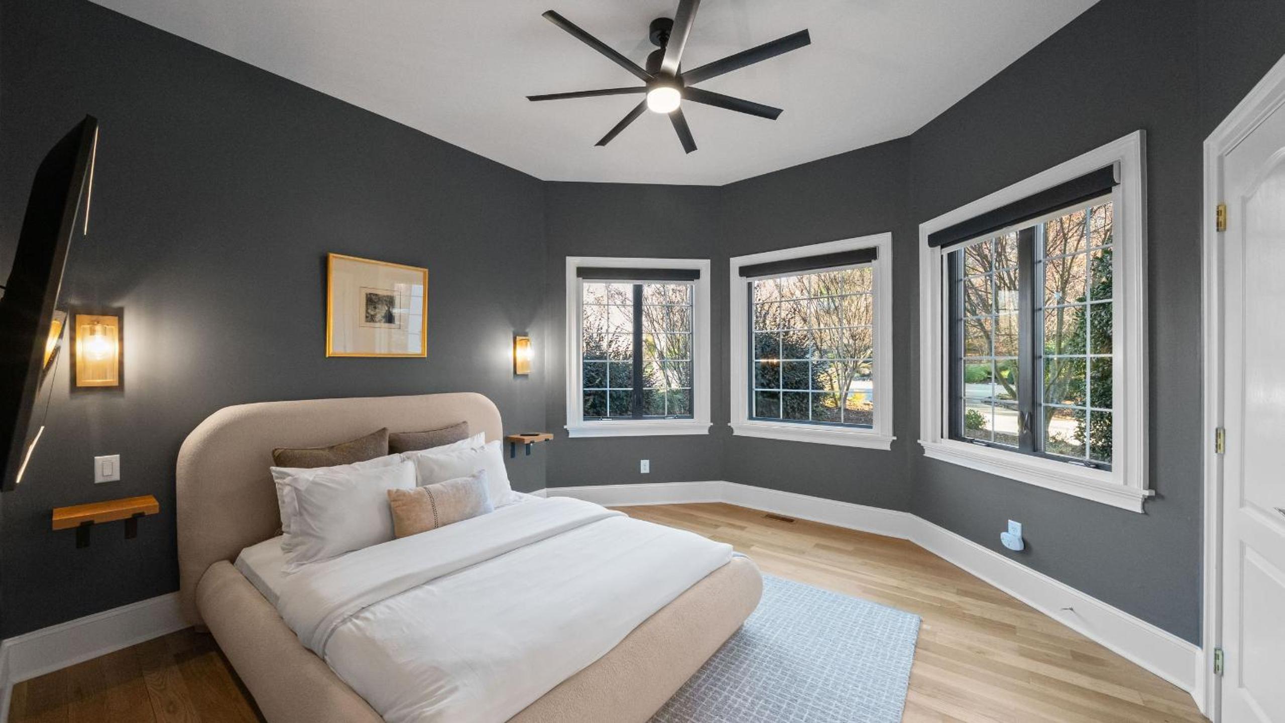 Spacious Lake Norman Home w Tennis Court Firepit Deck Lion Manor by AvantStay