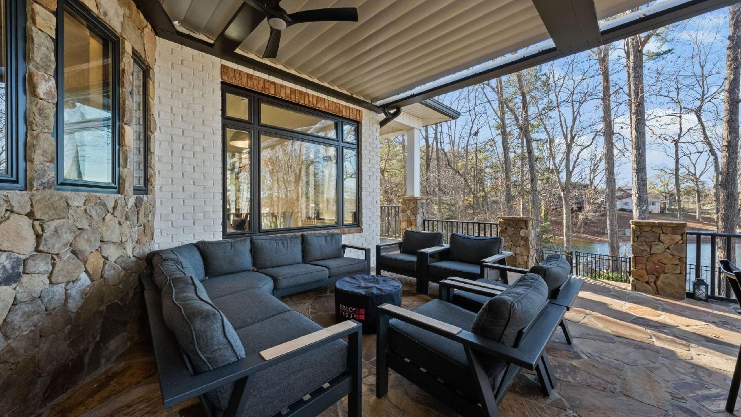 Spacious Lake Norman Home w Tennis Court Firepit Deck Lion Manor by AvantStay