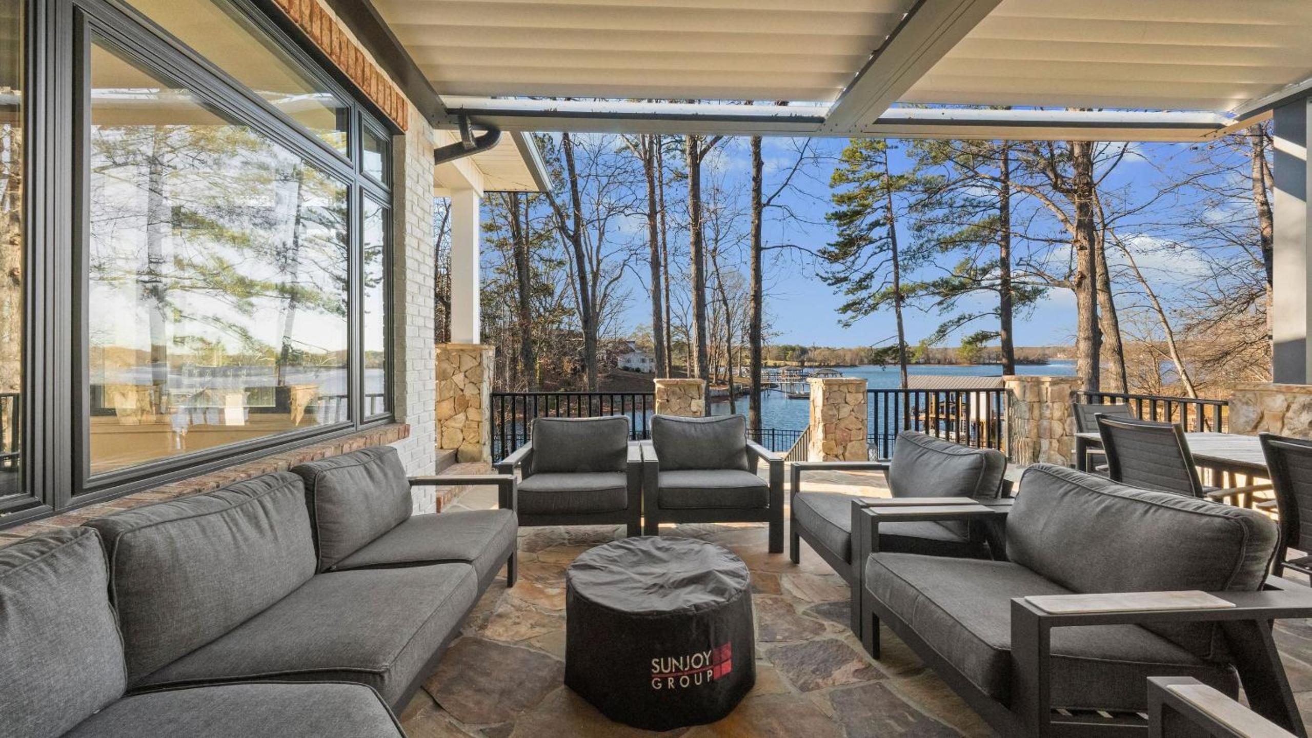 Spacious Lake Norman Home w Tennis Court Firepit Deck Lion Manor by AvantStay