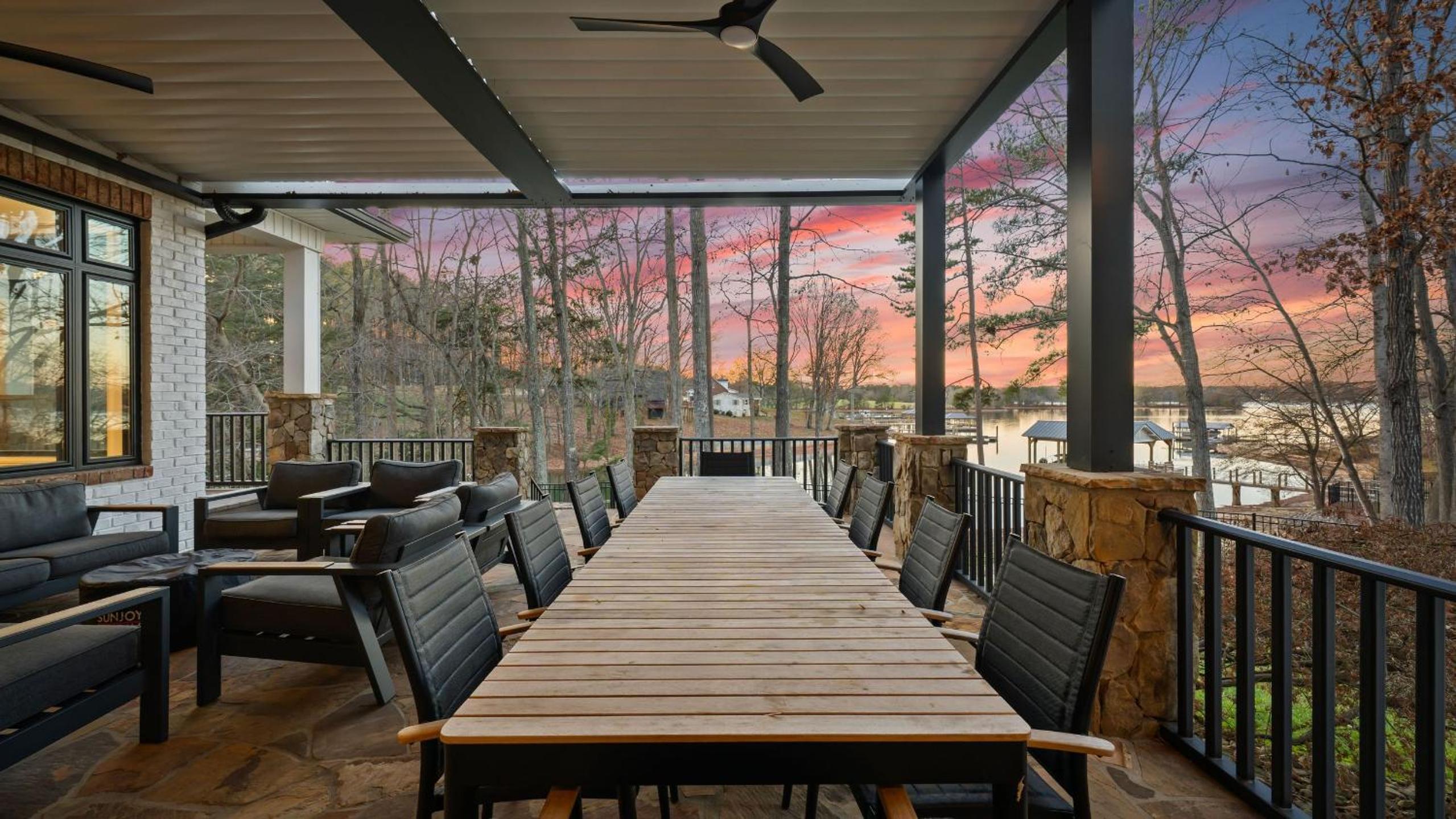 Spacious Lake Norman Home w Tennis Court Firepit Deck Lion Manor by AvantStay