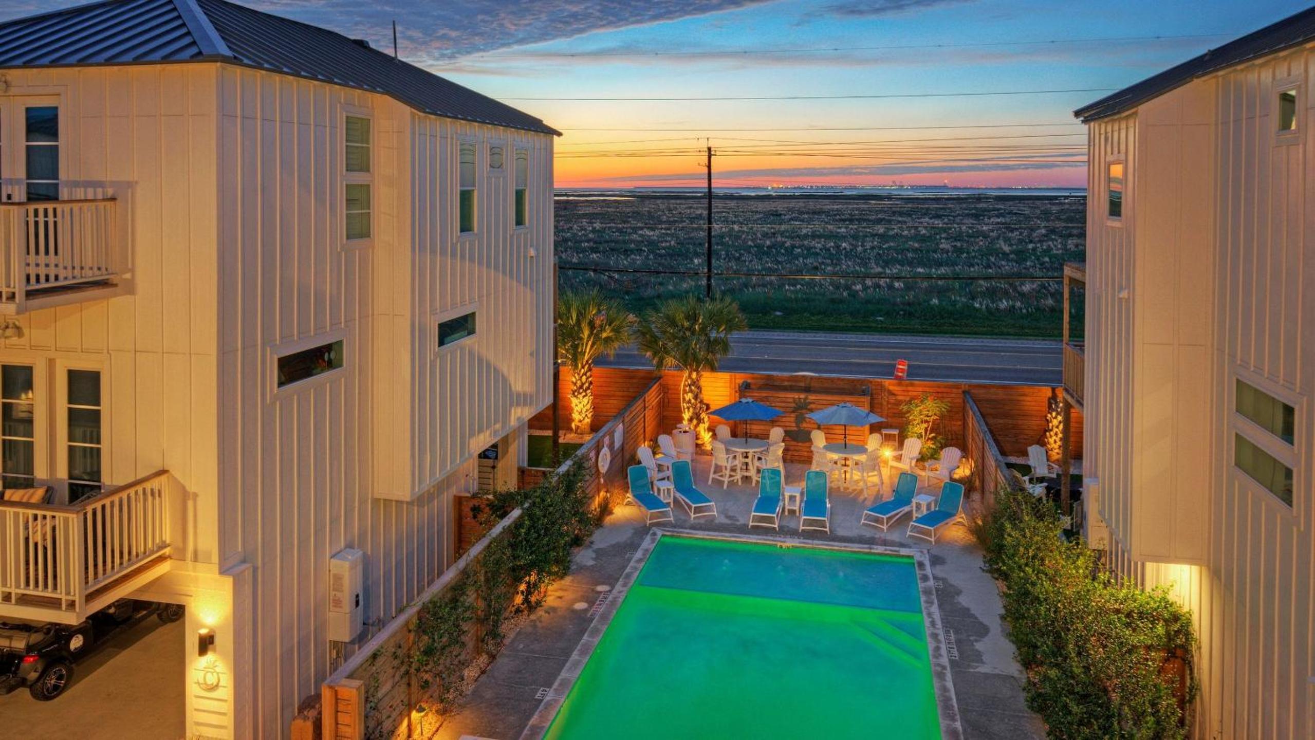 Port Aransas Home with Boardwalk Beach Access Private Pool Sunset Views Coastal Commons by AvantStay