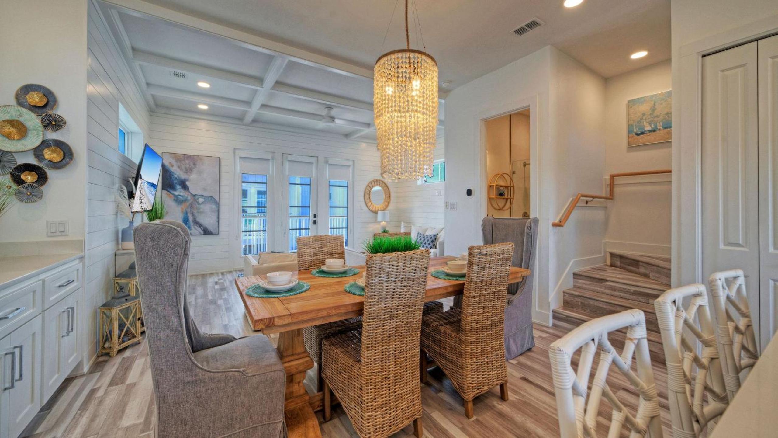 Boardwalk Beach Access Private Pool Balcony Dining Coastal Haven by AvantStay