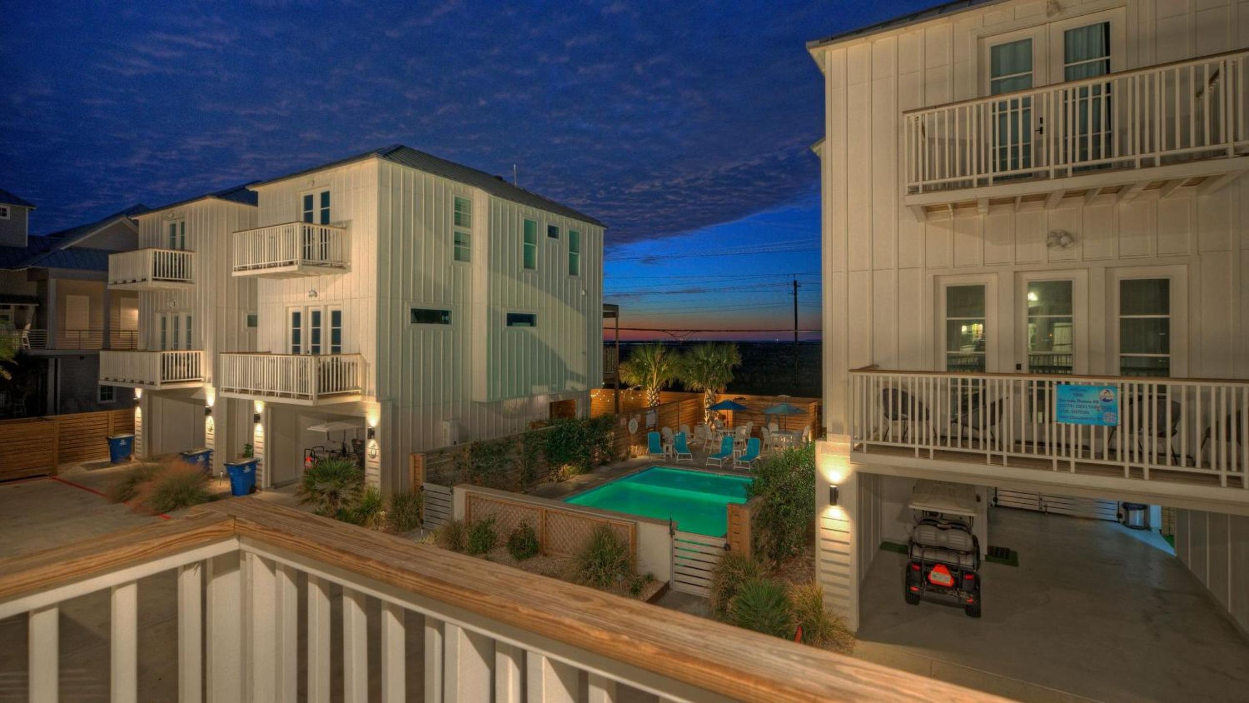 Boardwalk Beach Access Private Pool Balcony Dining Coastal Haven by AvantStay