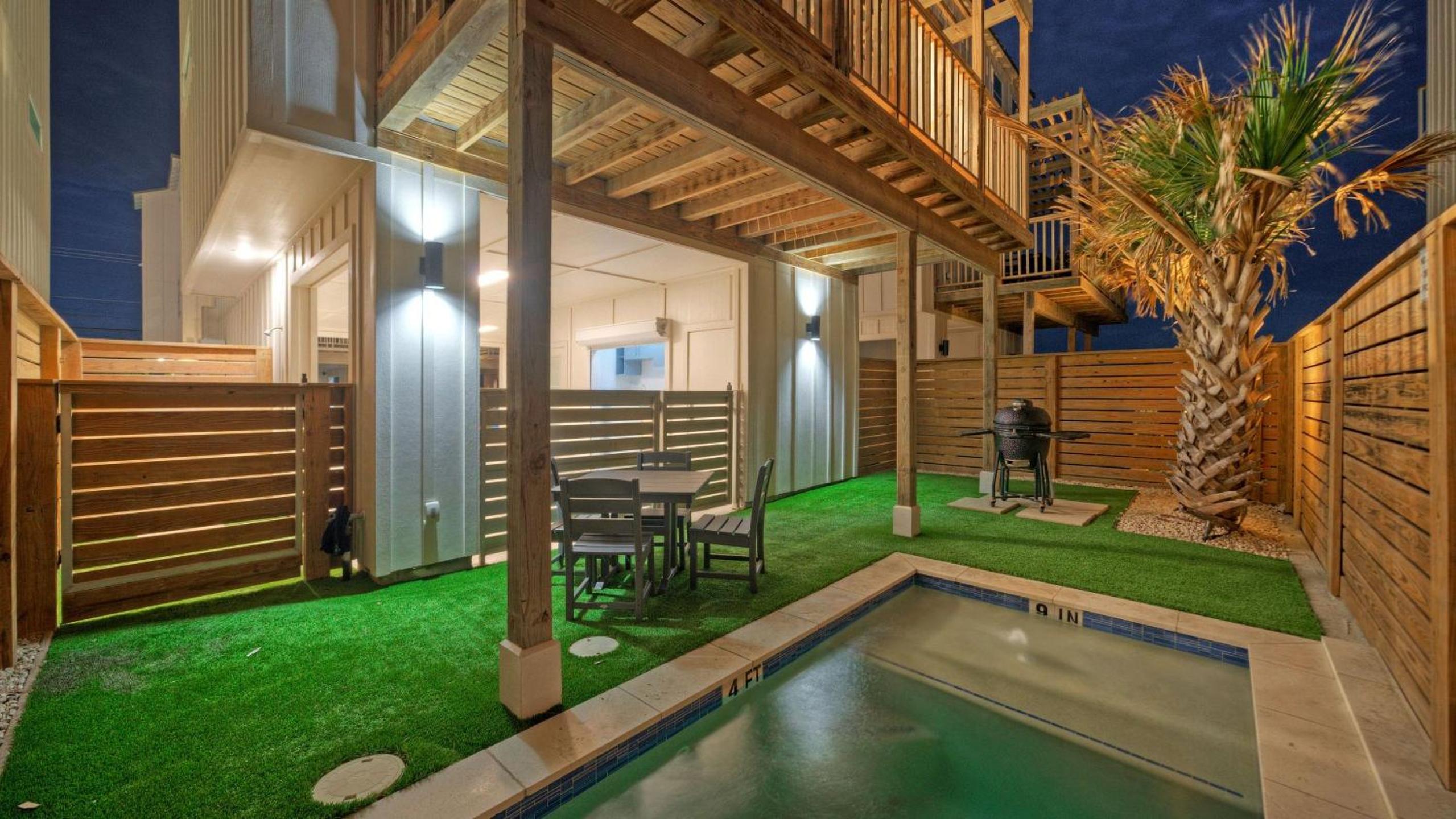 Boardwalk Beach Access Private Pool Balcony Dining Coastal Haven by AvantStay
