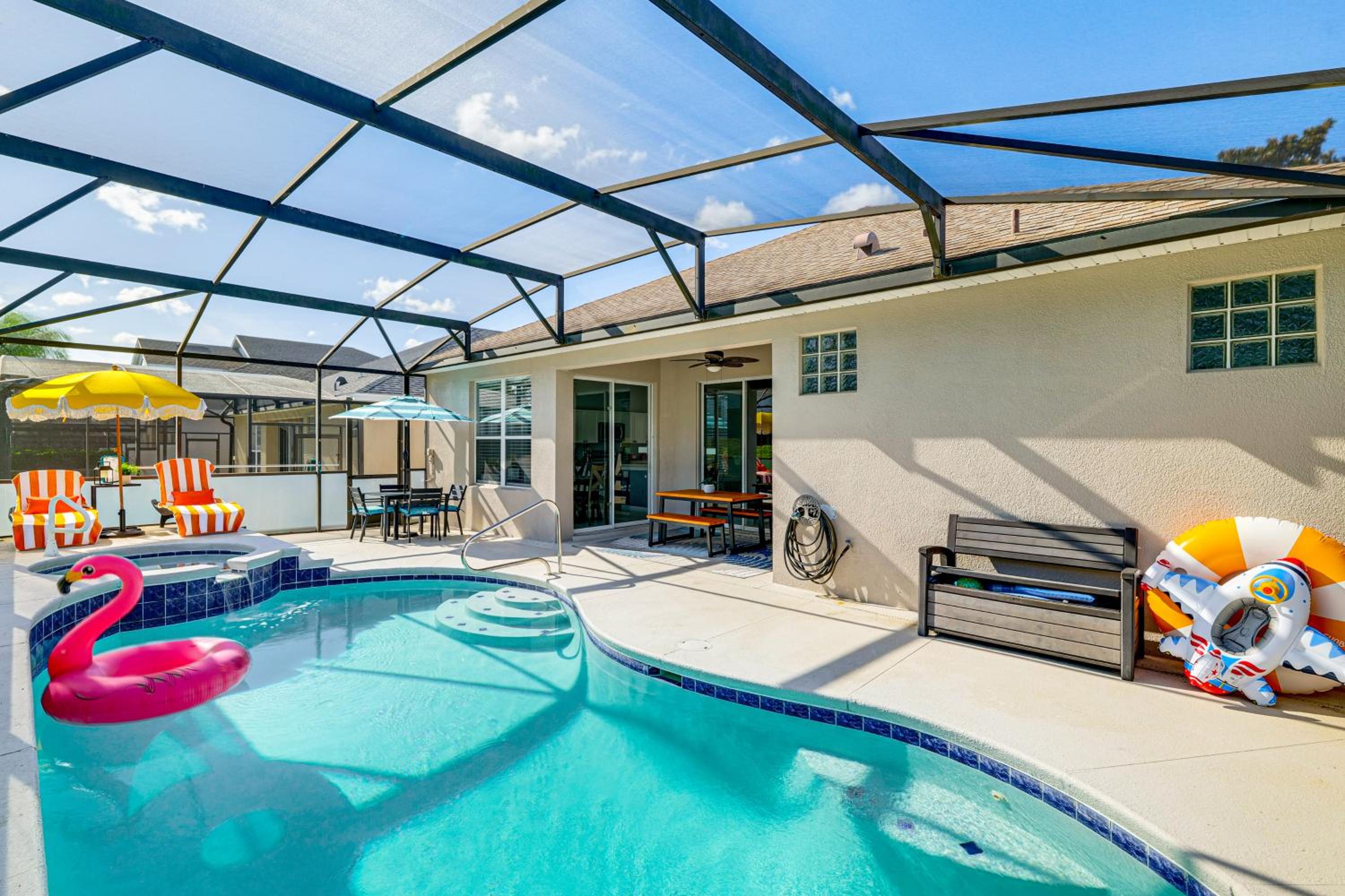 Resort Perks! Family Home 4 Mi to Disney World