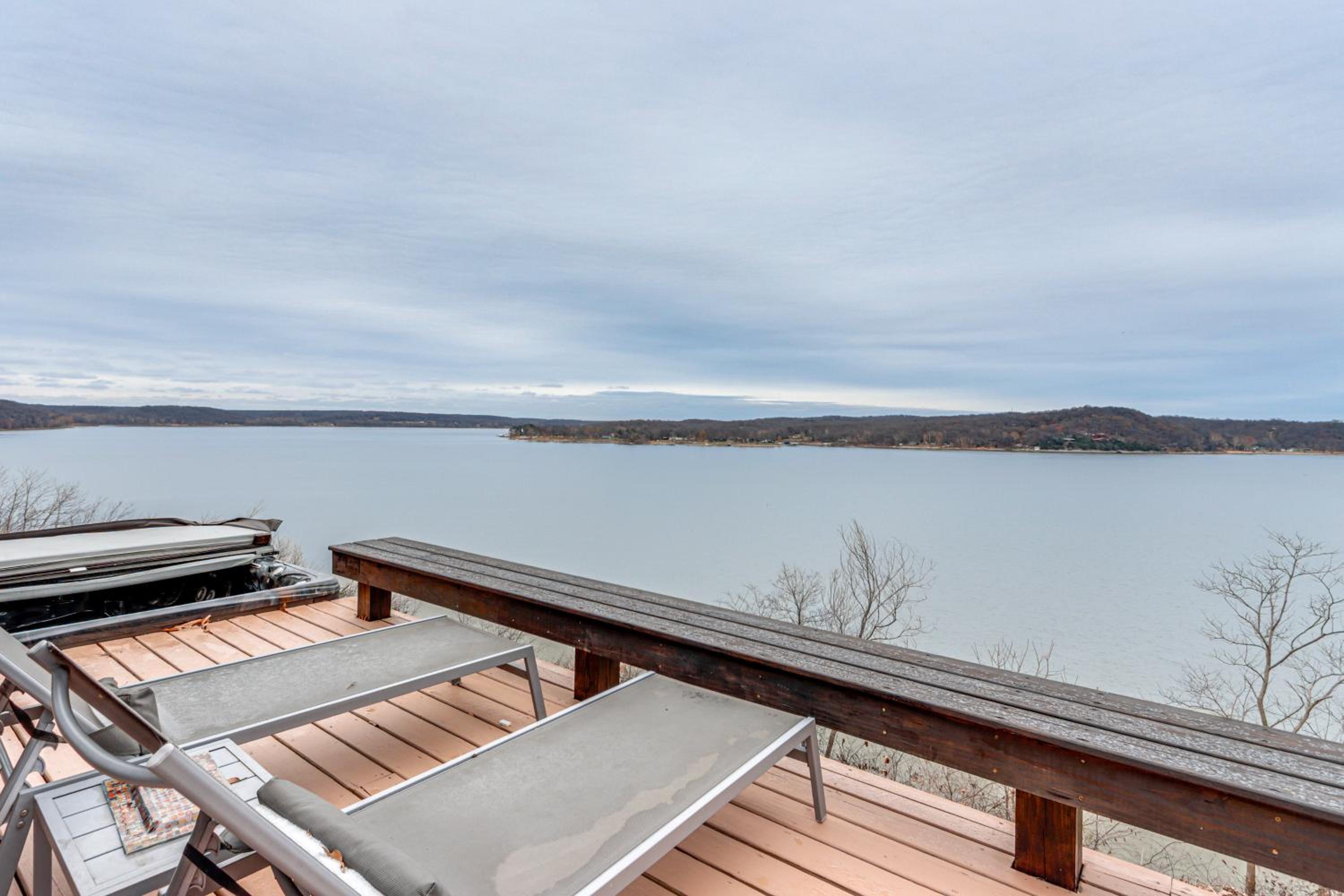 Family Friendly! Waterfront Grove Gem with Fire Pit