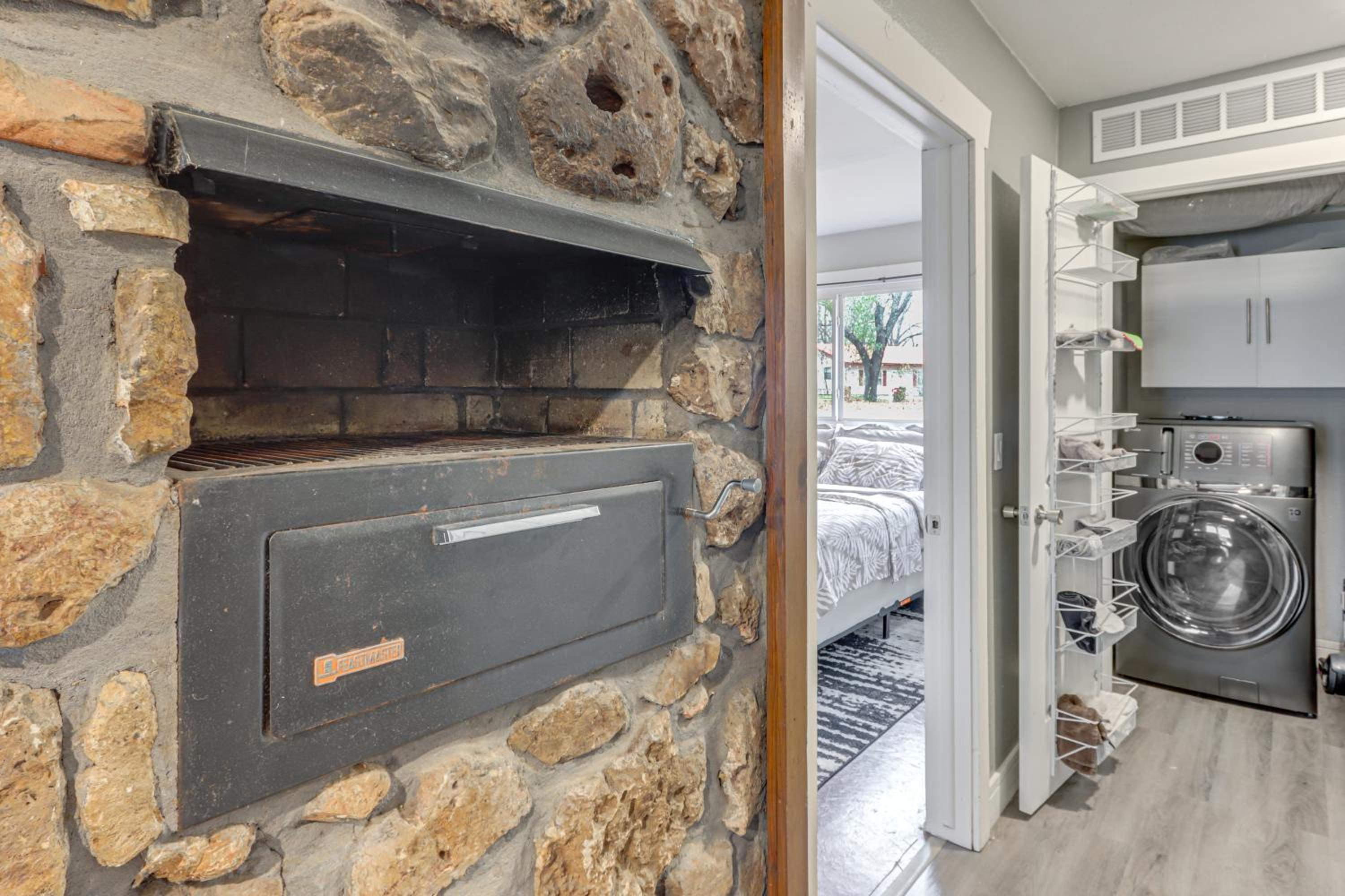 Family Friendly! Waterfront Grove Gem with Fire Pit