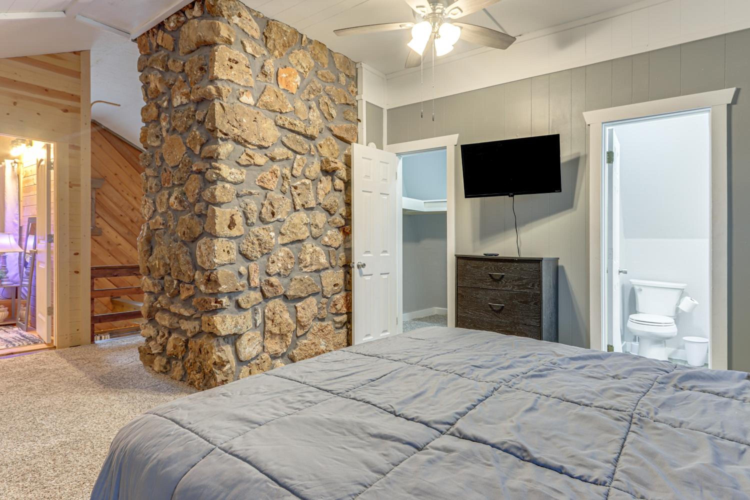 Family Friendly! Waterfront Grove Gem with Fire Pit