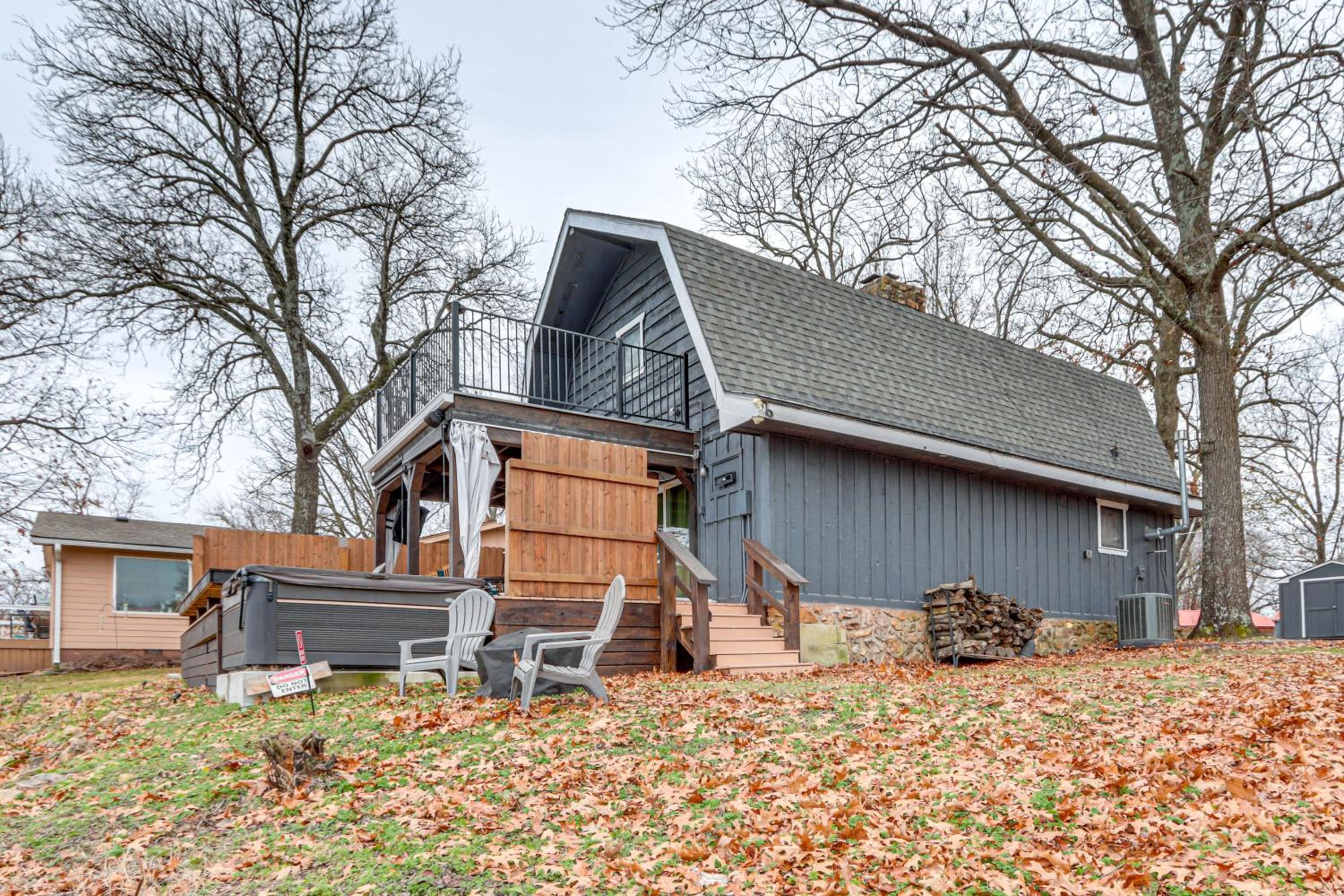 Family Friendly! Waterfront Grove Gem with Fire Pit