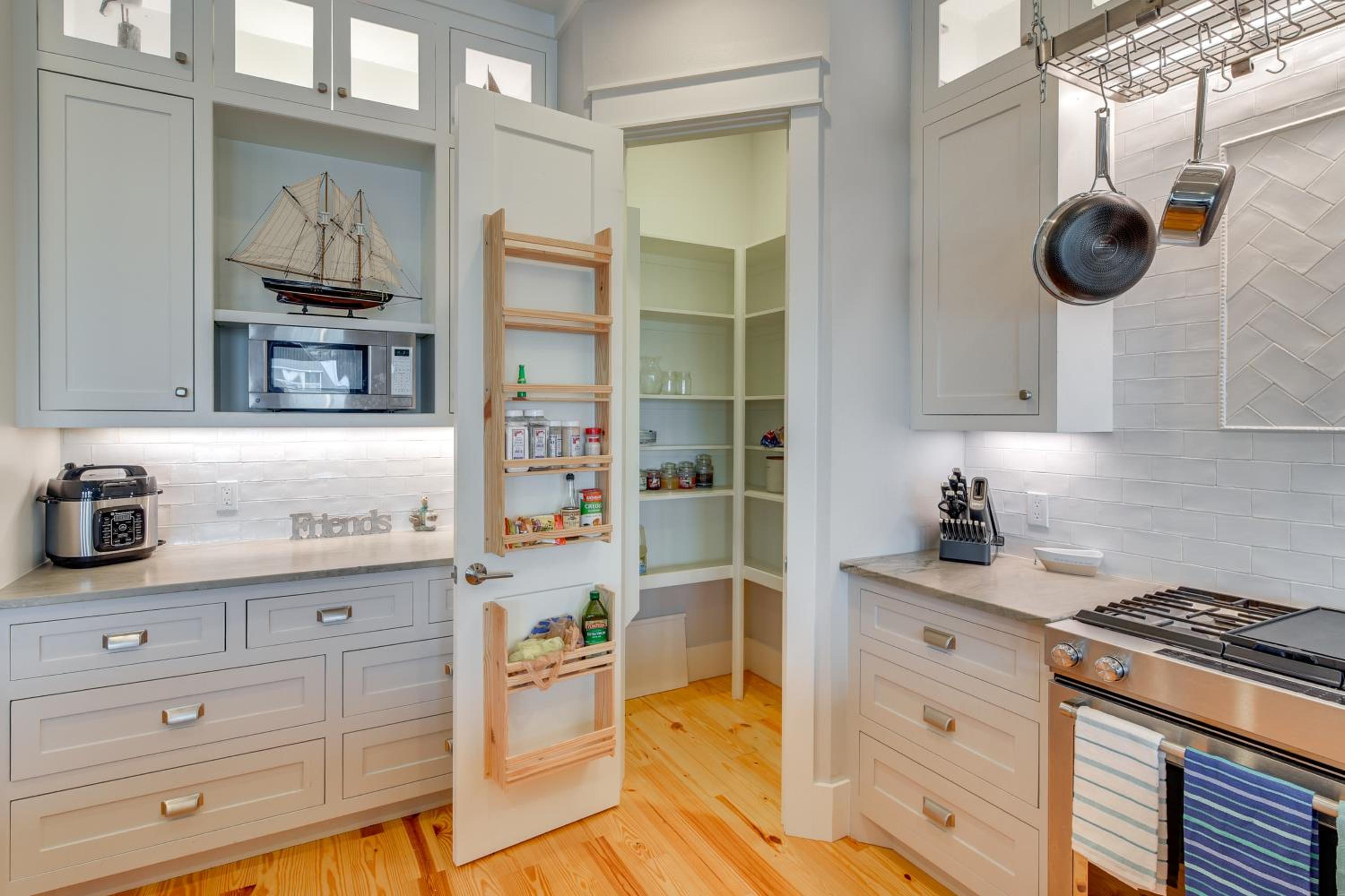 Walk to Beach! Bayfront Port Bolivar Home with Dock