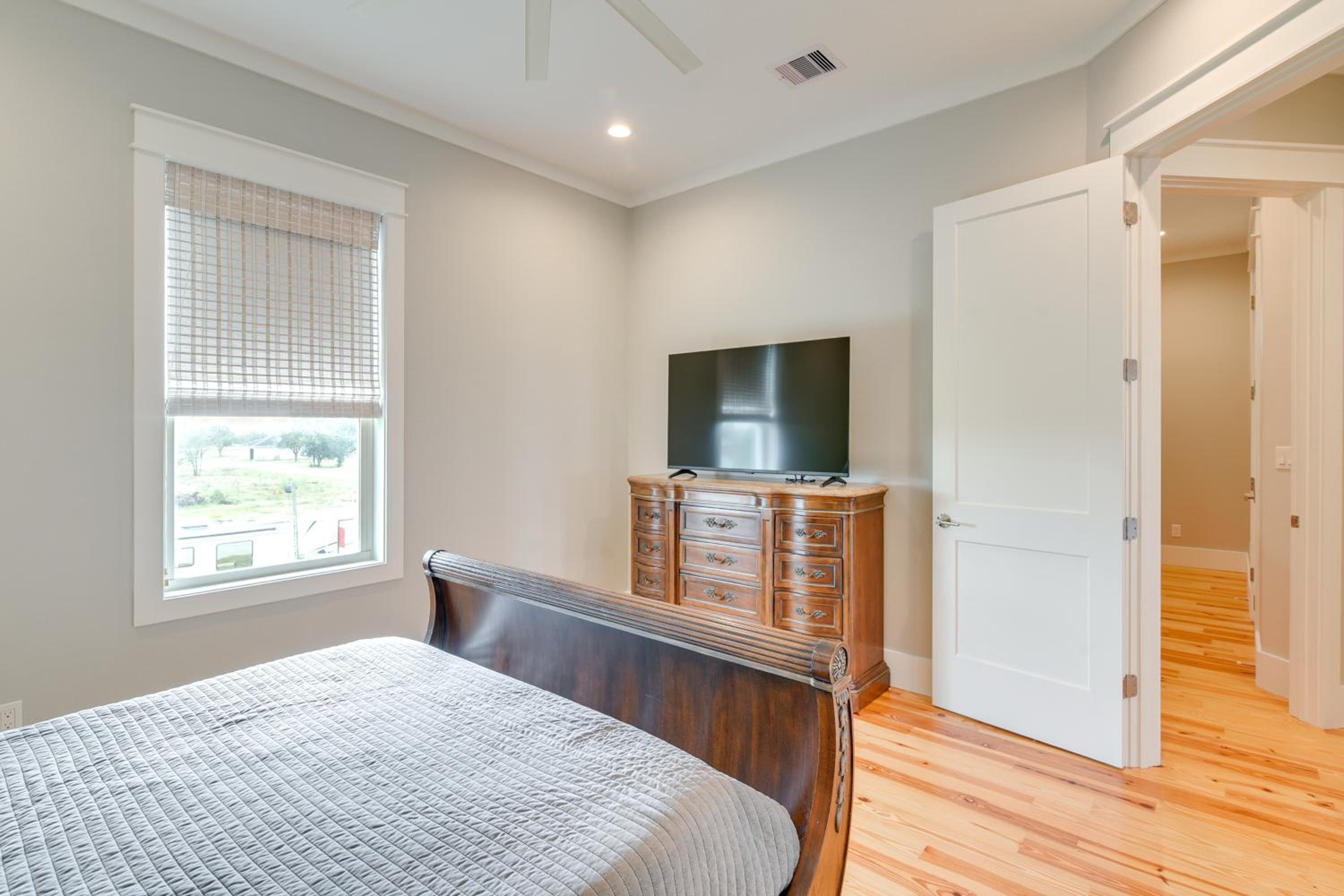 Walk to Beach! Bayfront Port Bolivar Home with Dock