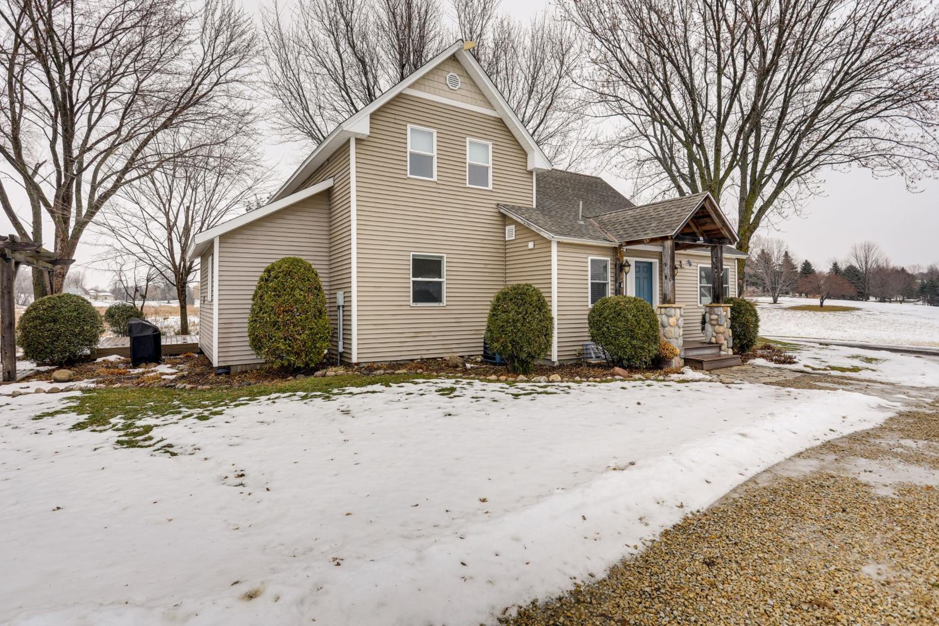 Getaway w/ Private Acreage in the Minneapolis Area