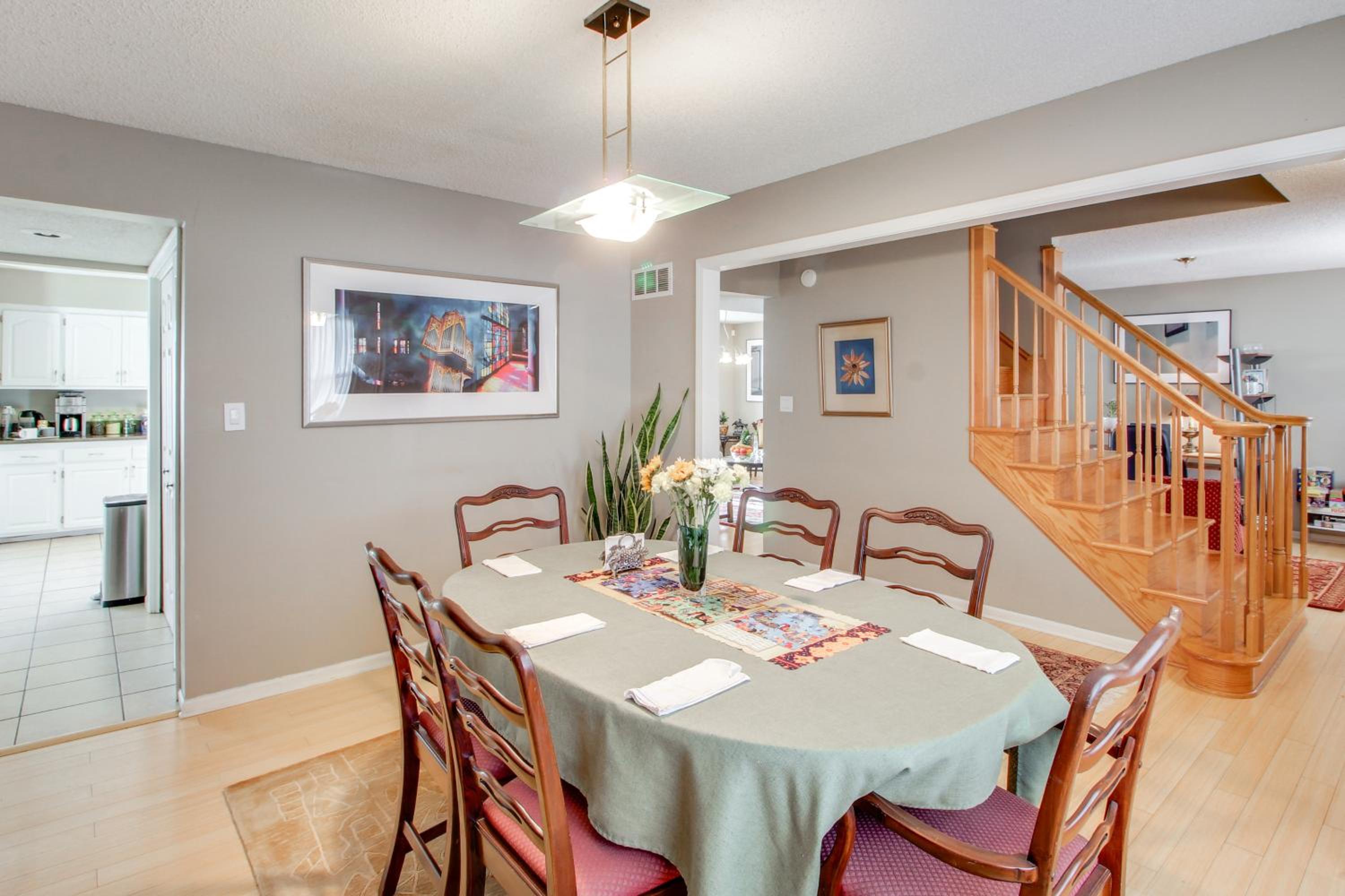2 Mi to KU Campus Group Getaway with Patio and Garden