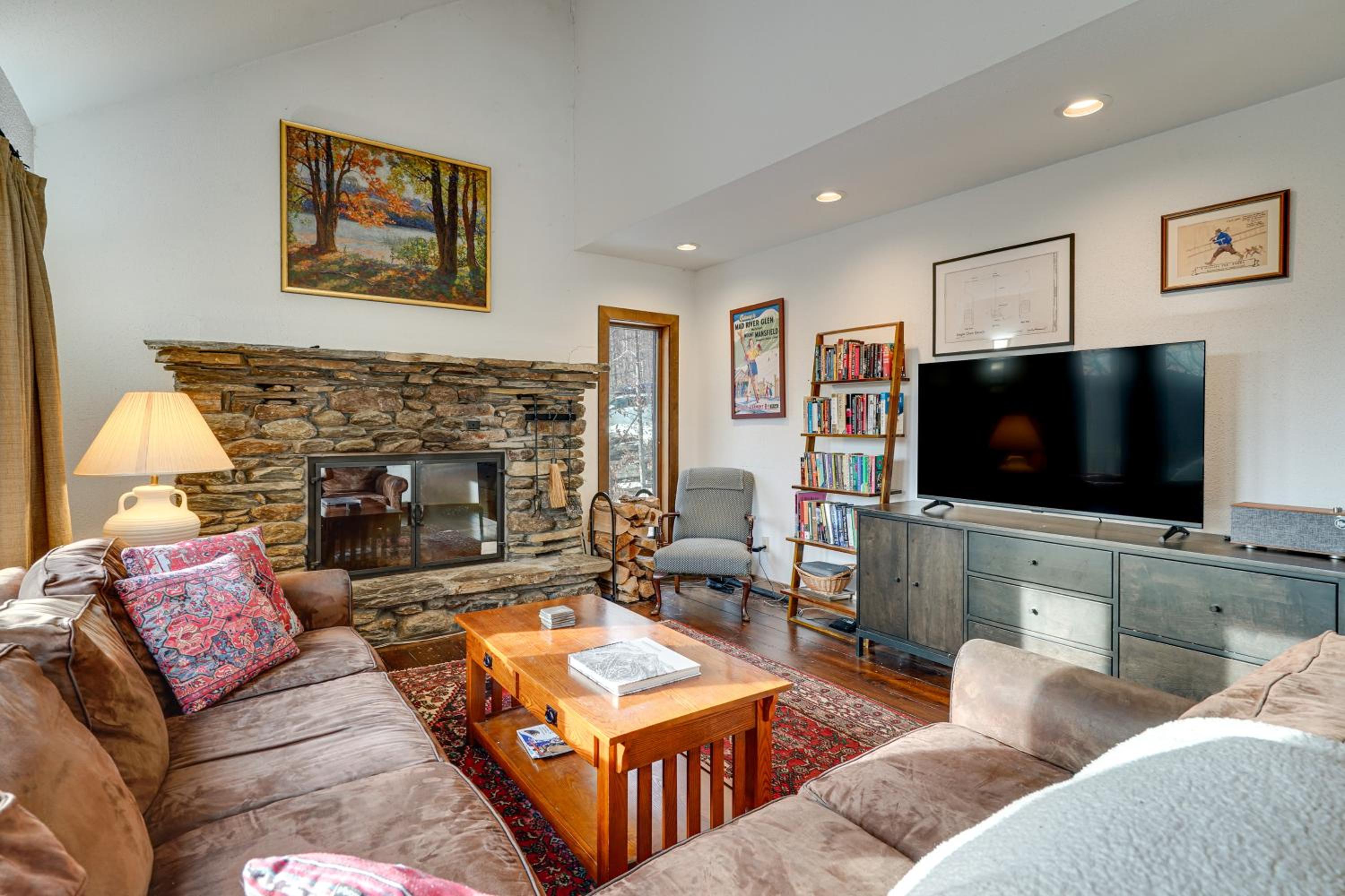Near Okemo and Killington Home with Sauna and Fireplace