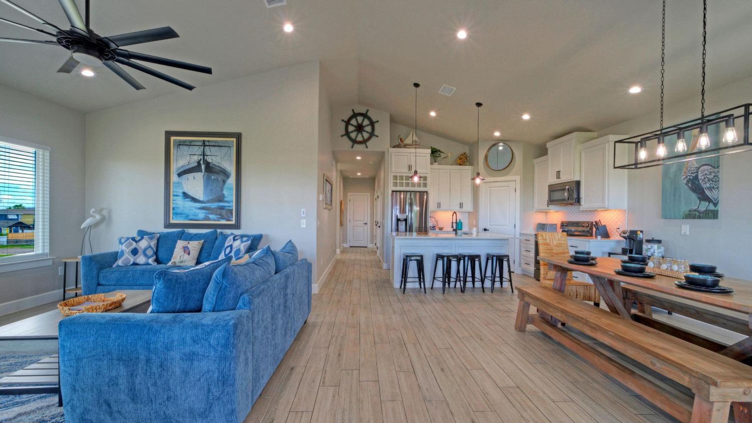 Bayfront Home w Pool Game Room Walk to Beach Golf Cart Access Pelican’s Perch by AvantStay