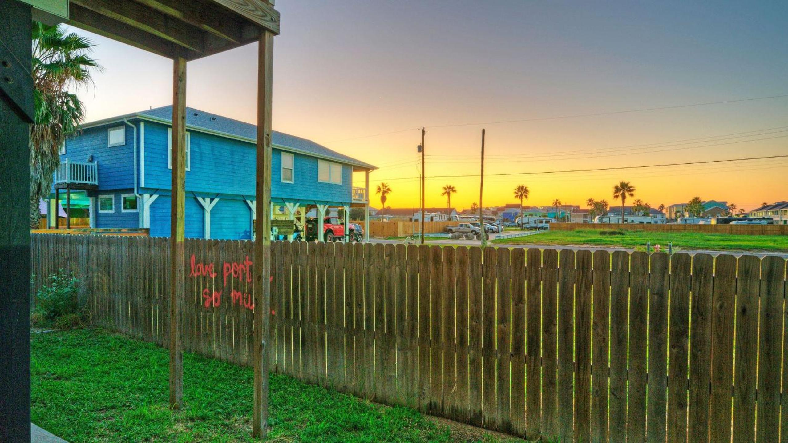 Bright Coastal Escape w Games Swing Chairs Minutes to Port A Beach Captain Kirk by AvantStay