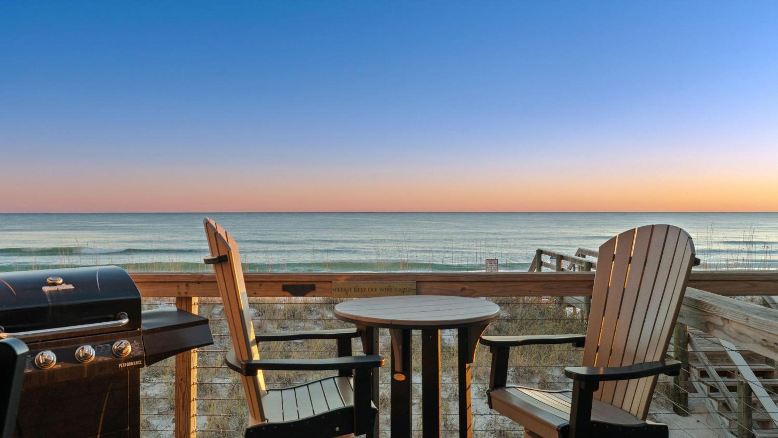 Beachfront Townhome with Instant Access to Beach Beachside Kisses by AvantStay