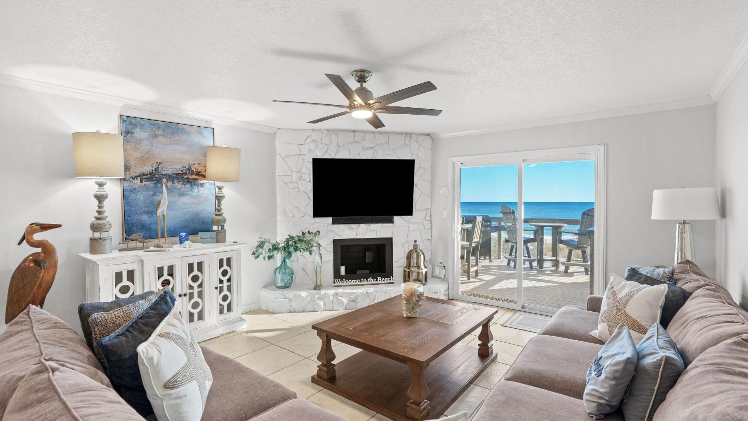 Beachfront Townhome with Instant Access to Beach Beachside Kisses by AvantStay